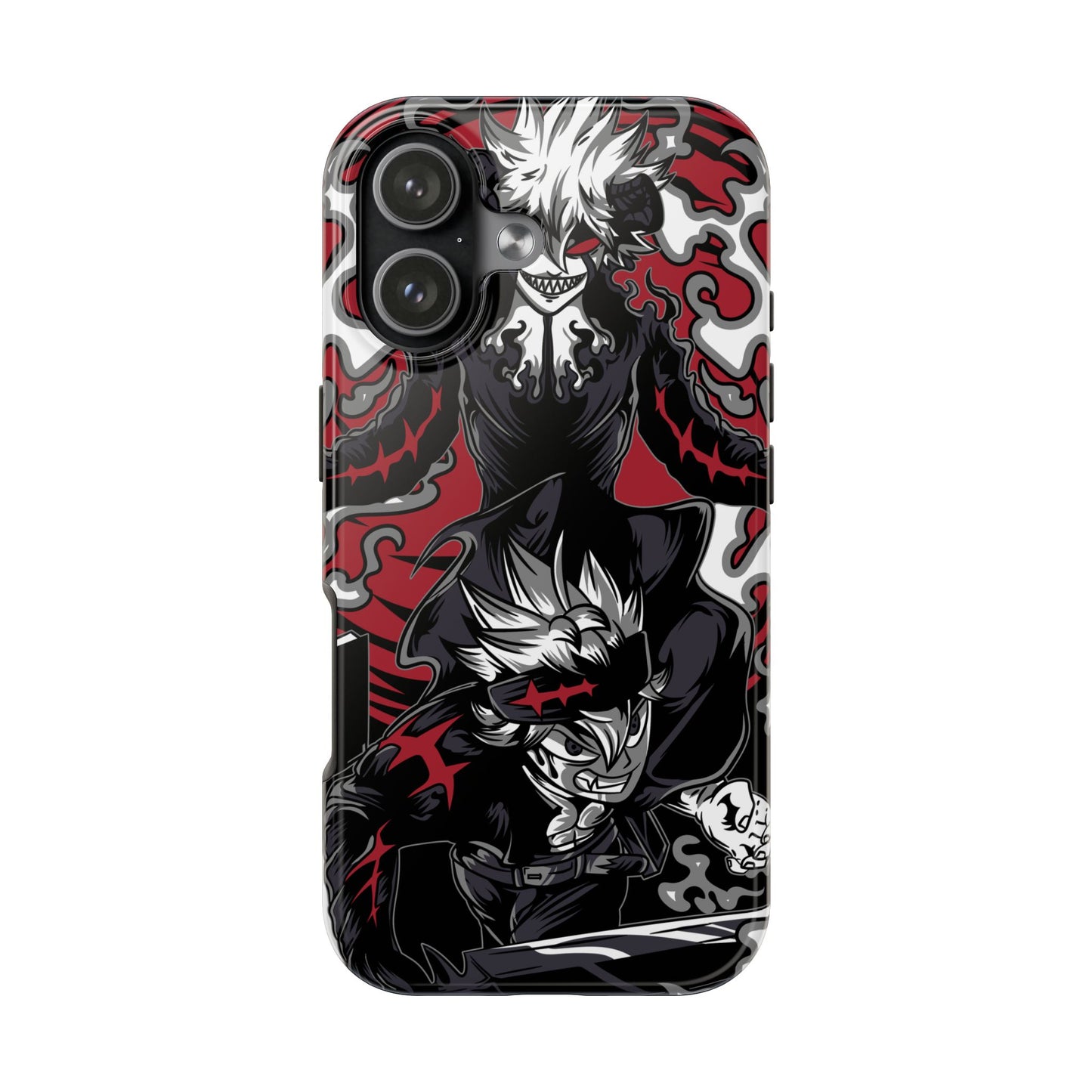 Asta & Liebe Devil Union Double Layered Phone Case | Black Clover-Inspired Protective Anime Case for iPhone & Samsung