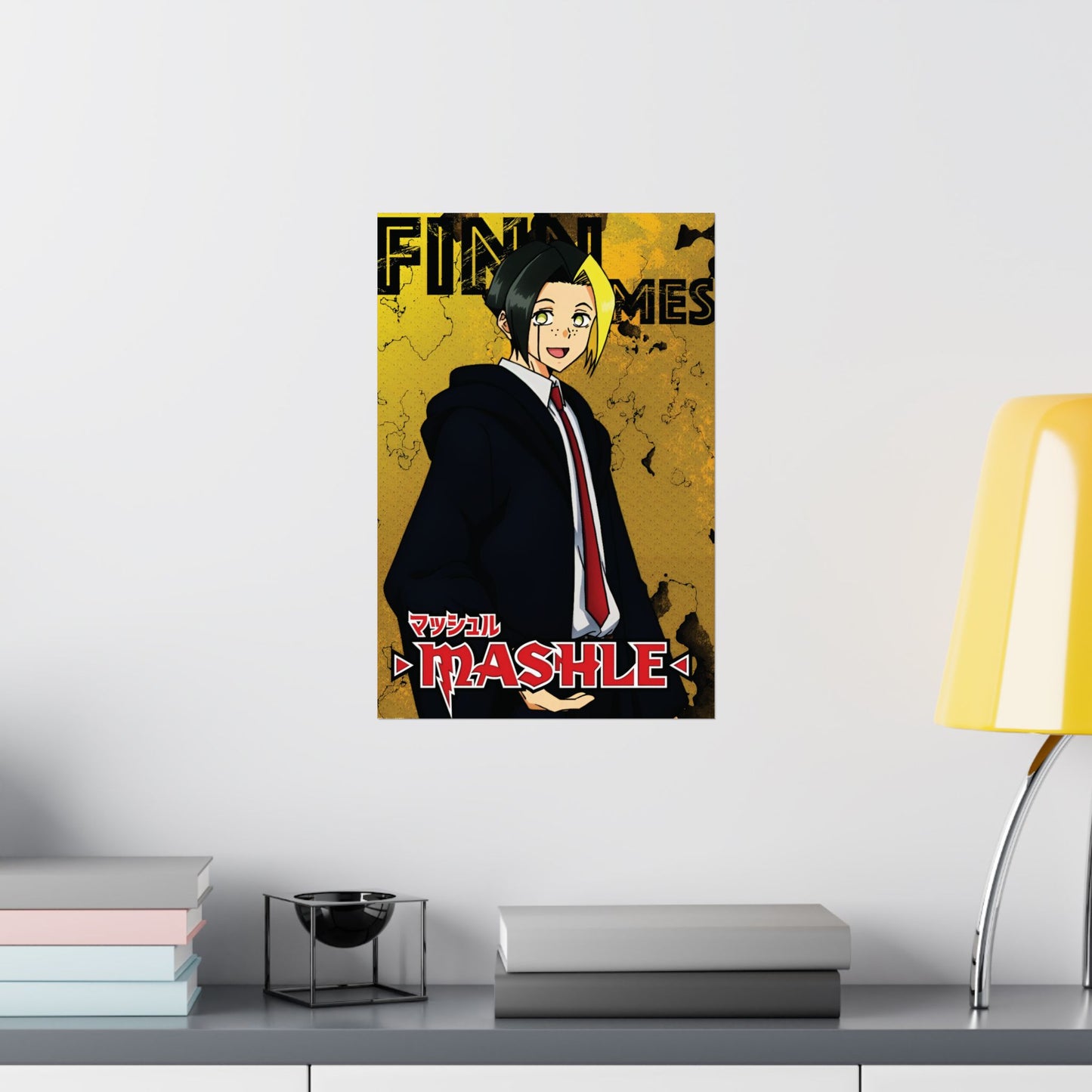 Finn Ames Matte Vertical Poster | Mashle: Magic and Muscles Anime Wall Art