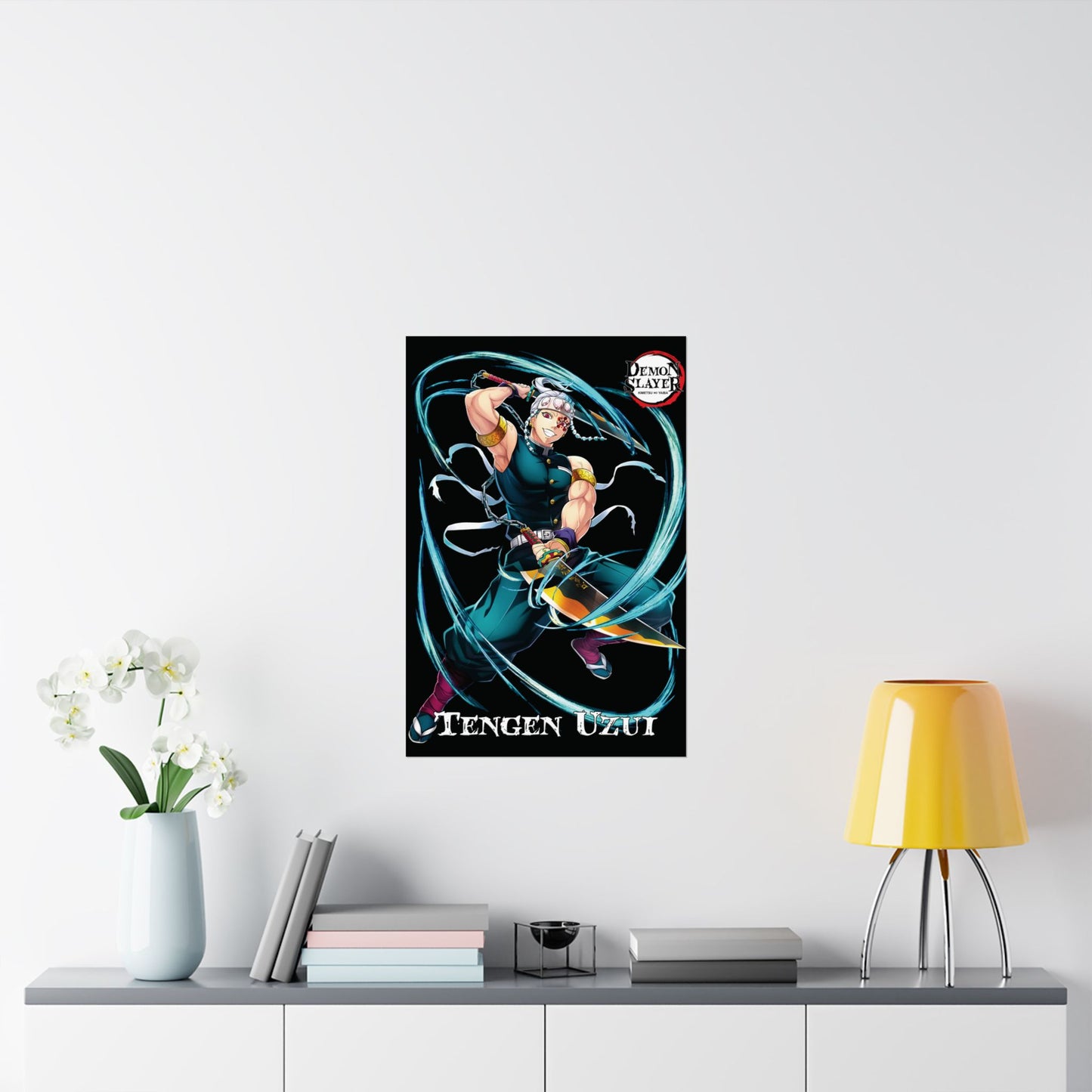 Tengen Uzui Anime Poster | Sound Hashira Anime-Inspired Wall Art | Manga Decor
