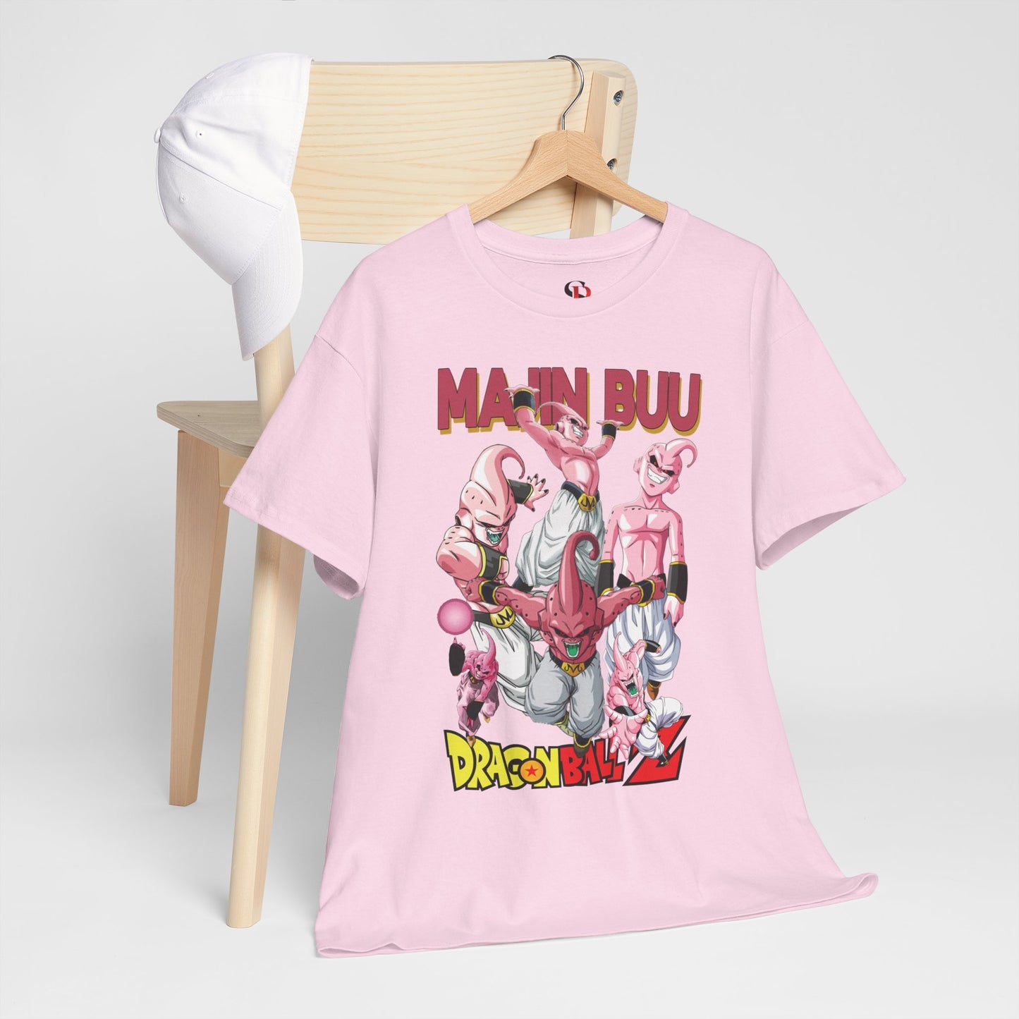 Majin Buu Unisex Heavy Cotton T-Shirt | Dragon Ball Z-Inspired Anime Tee