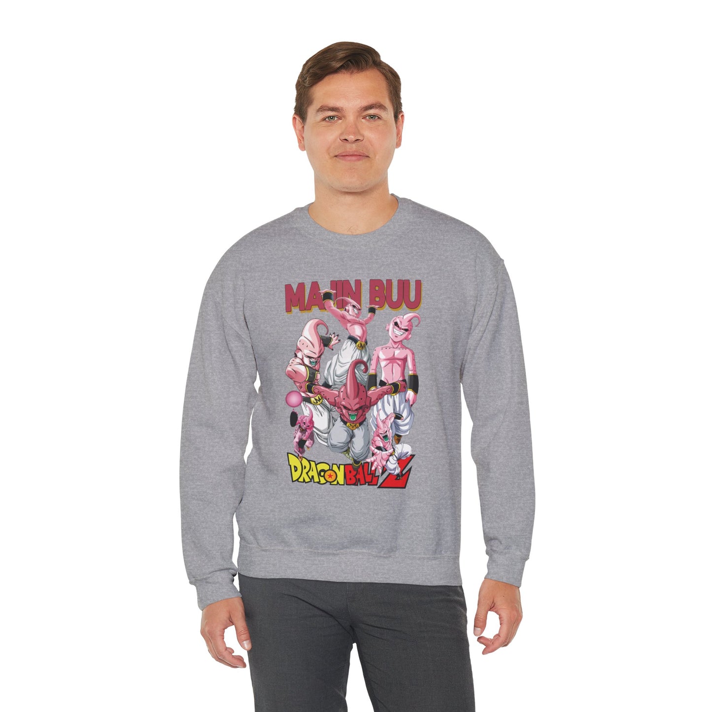 Majin Buu Unisex Heavy Blend Crewneck Sweatshirt