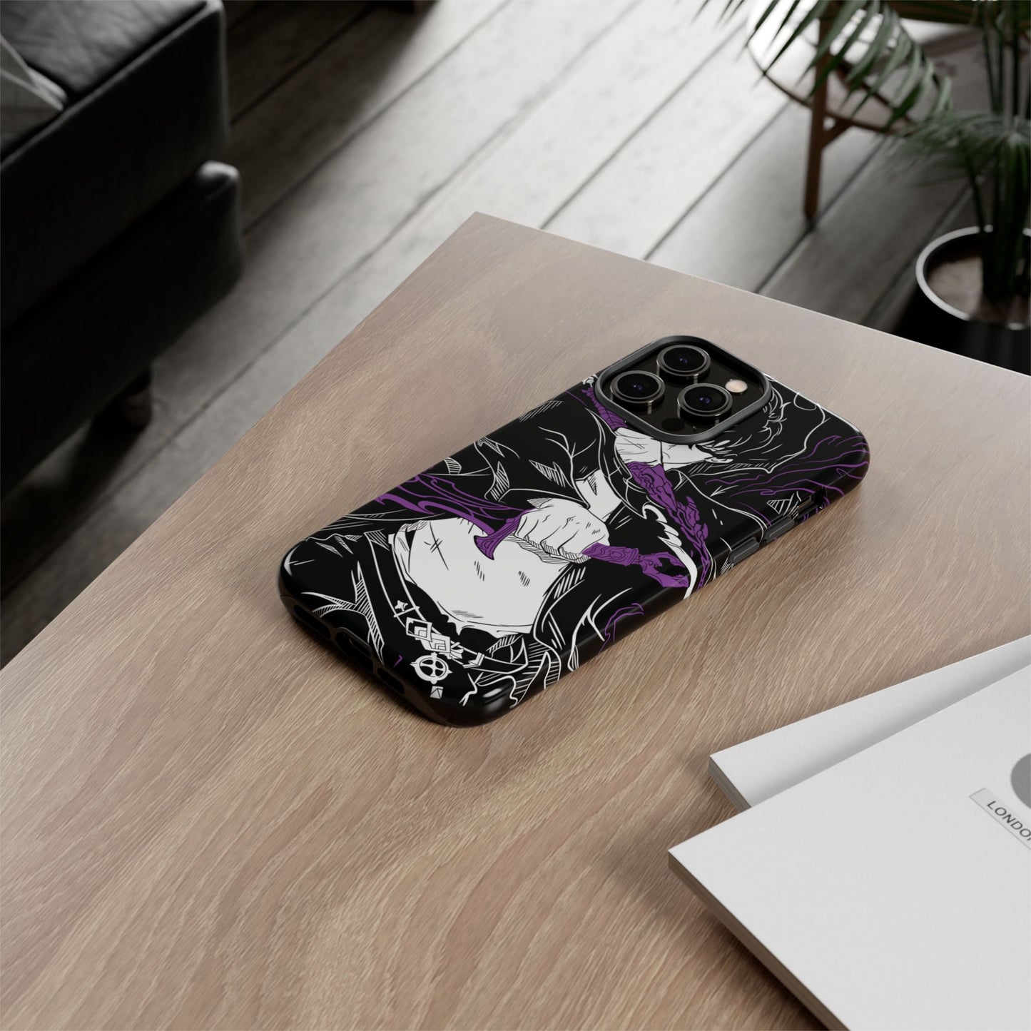 Sung Jinwoo Twin Daggers Double Layered Phone Case