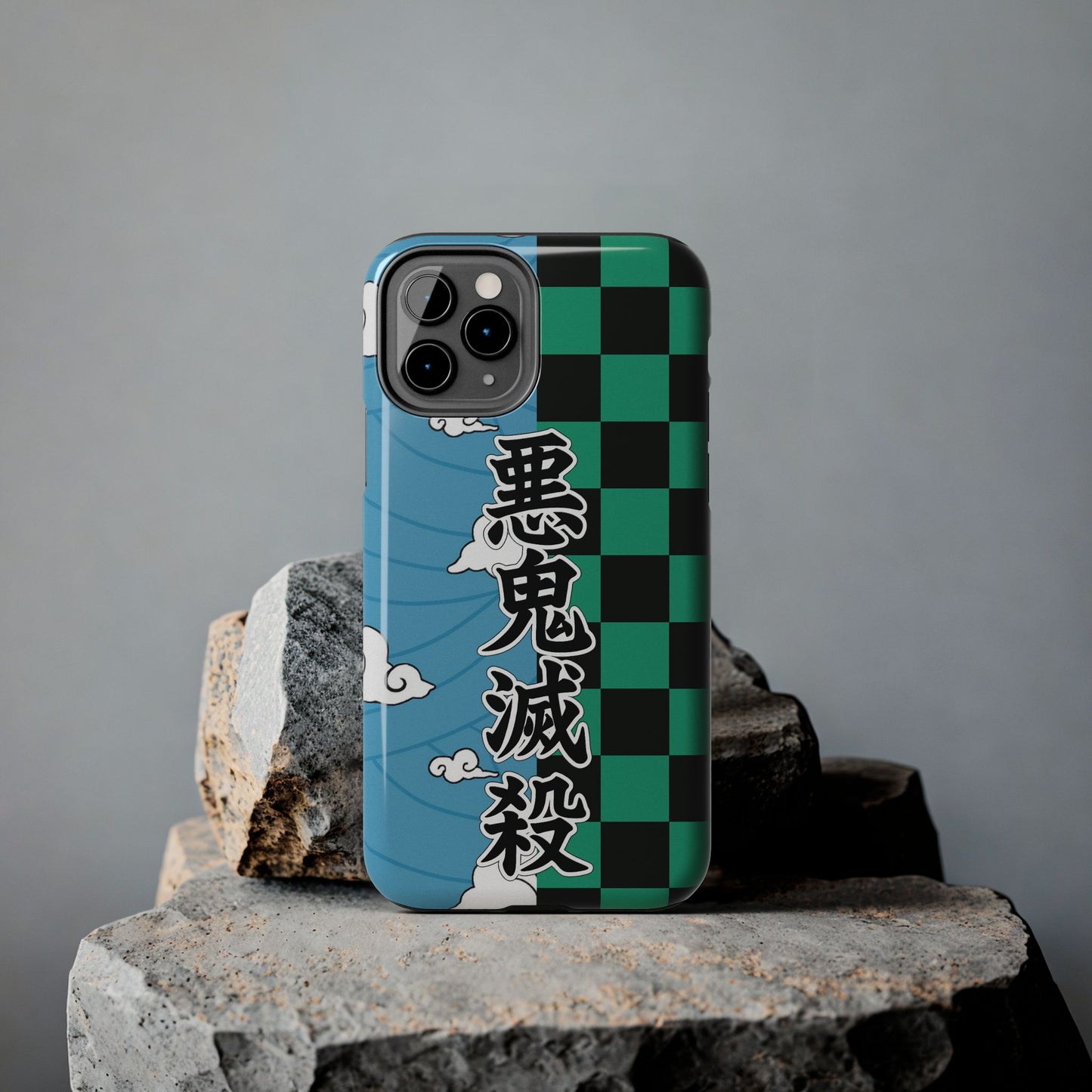 Water Breathing Haori Double Layered Phone Case