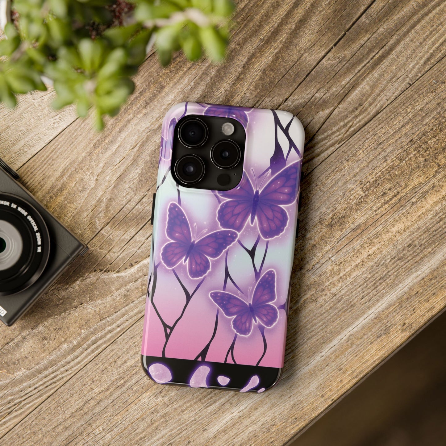 Insect Haori “Butterfly Dream” Double Layered Phone Case