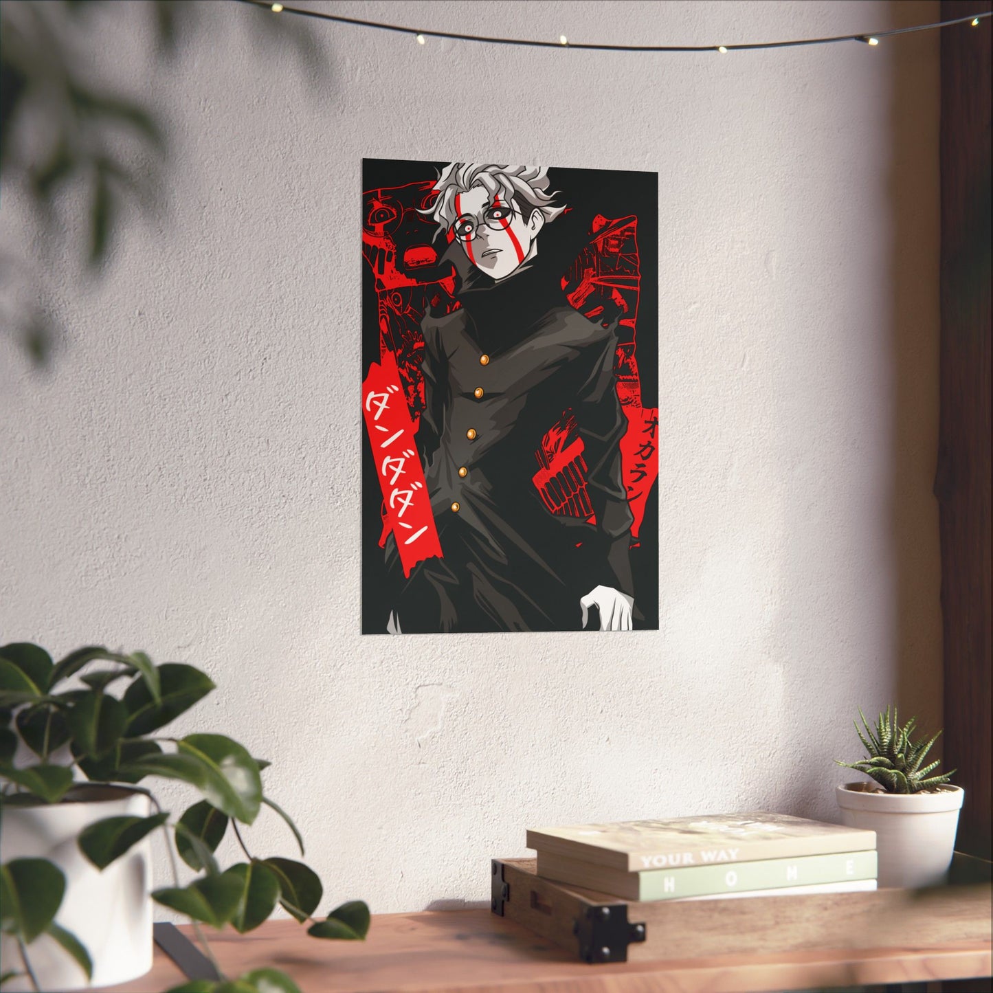 Ken Takakura Turbo Granny Mode Matte Vertical Poster | Dandadan Anime Wall Art