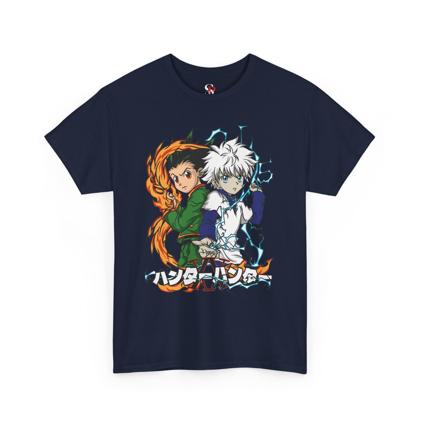 Gon and Killua Duo Unisex Heavy Cotton T-Shirt | Hunter x Hunter Anime Tee