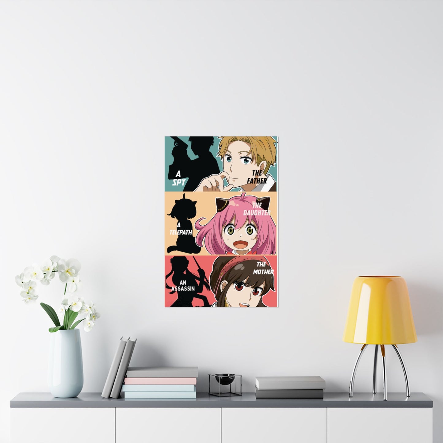 The Forgers Matte Vertical Poster | Spy x Family Anime Wall Art