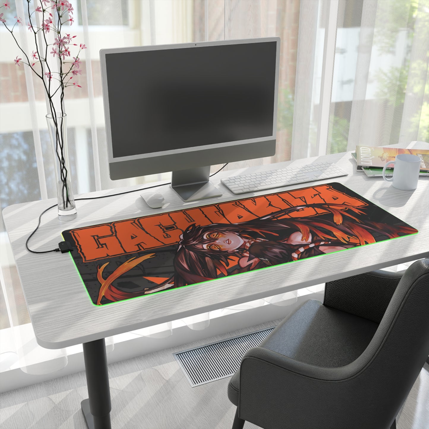 Amo Empool II LED Gaming Mouse Pad | Anime-Inspired Desk Mat
