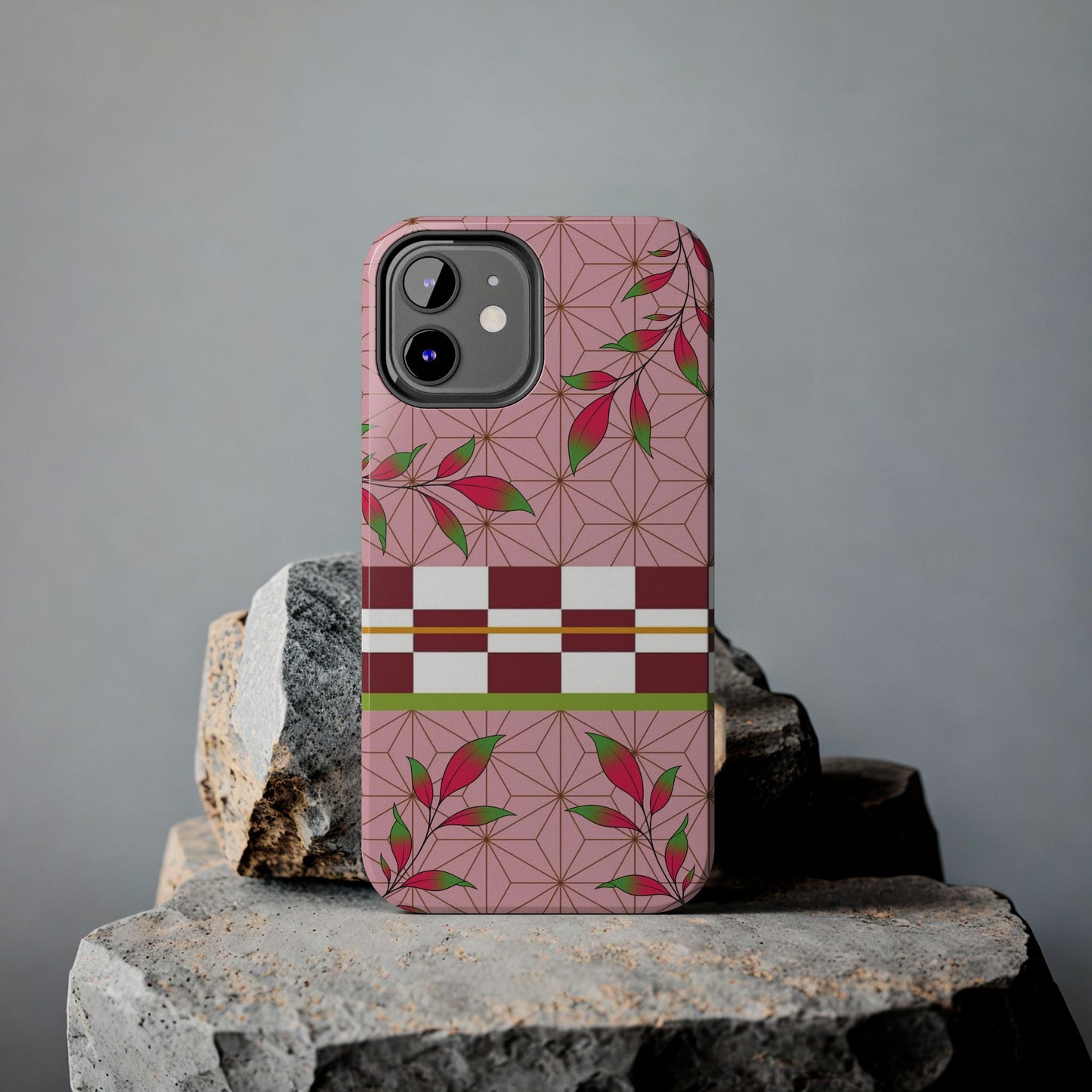 Demon Flower Haori Double Layered Phone Case