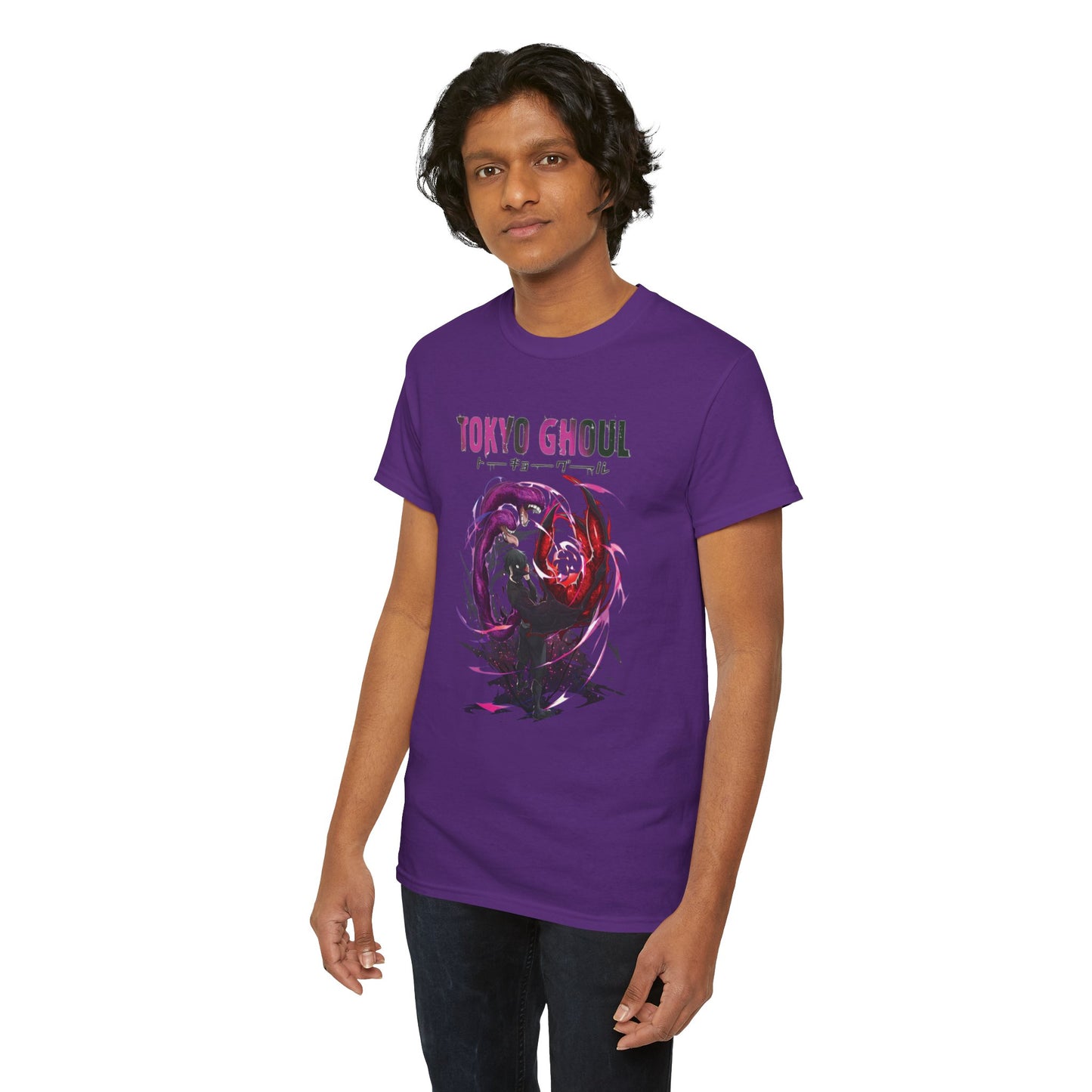 Ken Kaneki Chimera Kagune Unisex Heavy Cotton T-Shirt | Tokyo Ghoul Anime Graphic Tee