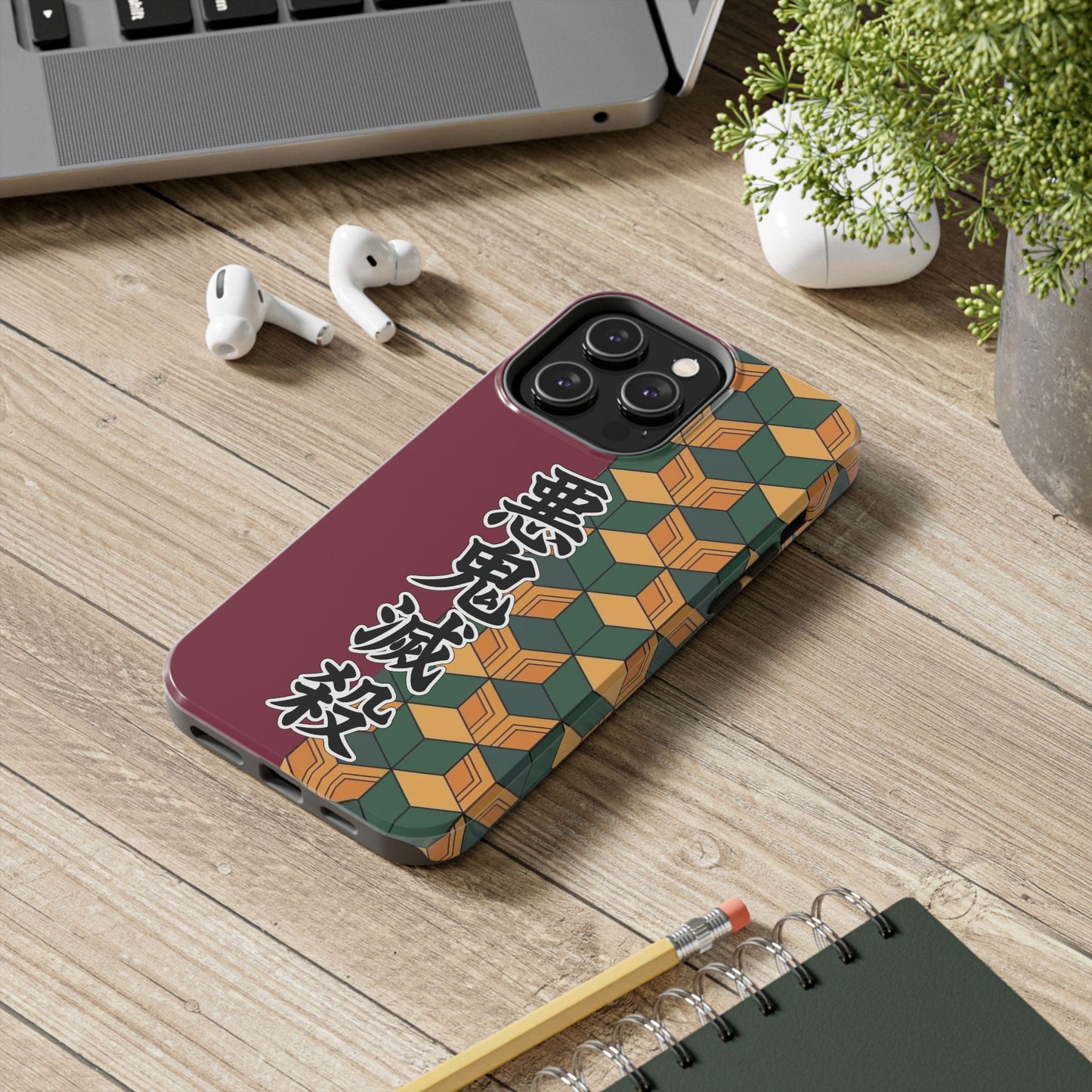 Water Pillar Haori Double Layered Phone Case