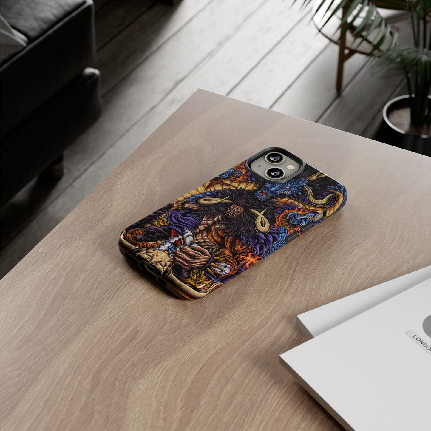 Cursed Dragon Oni Kaido Double Layered Phone Case