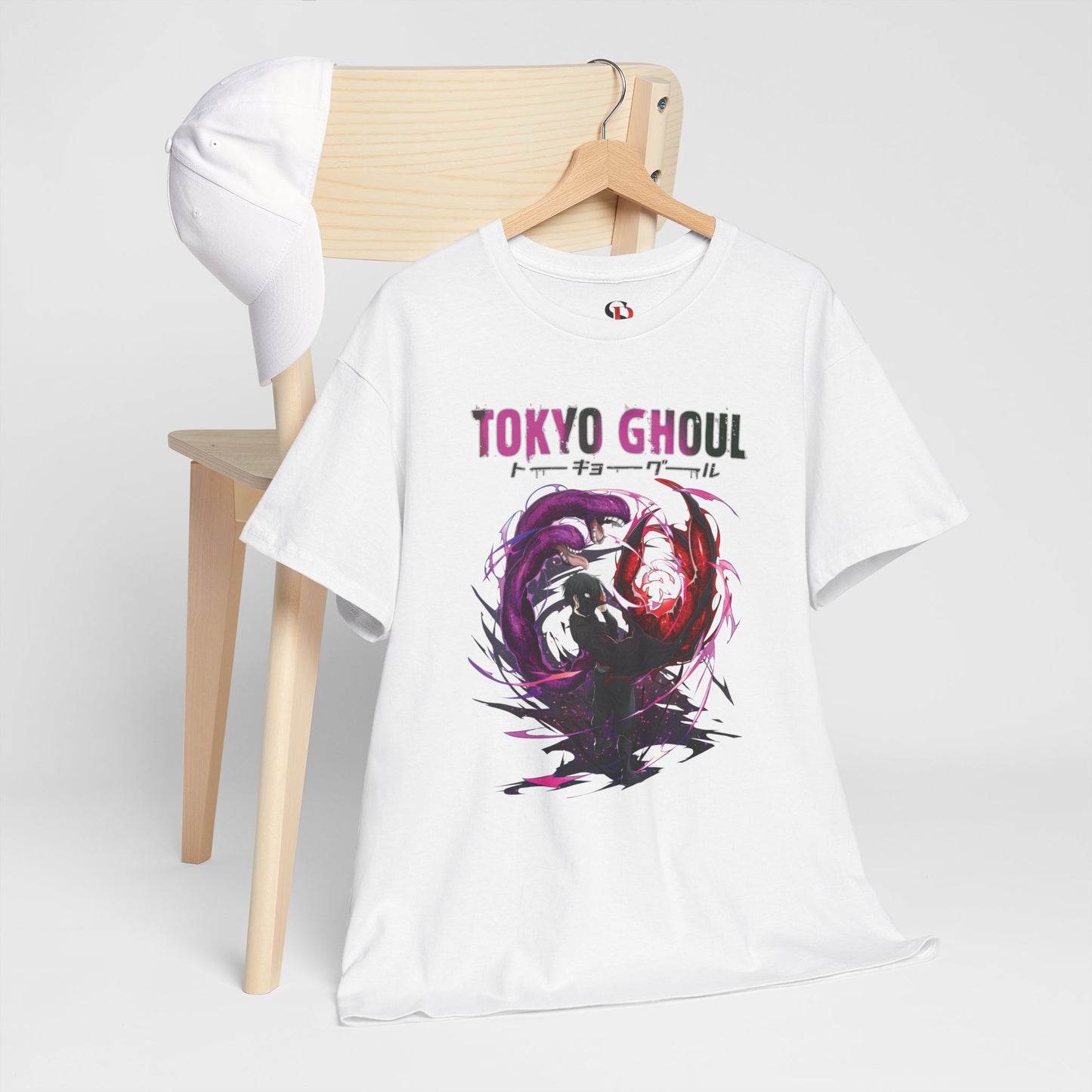 Ken Kaneki Chimera Kagune Unisex Heavy Cotton T-Shirt | Tokyo Ghoul Anime Graphic Tee