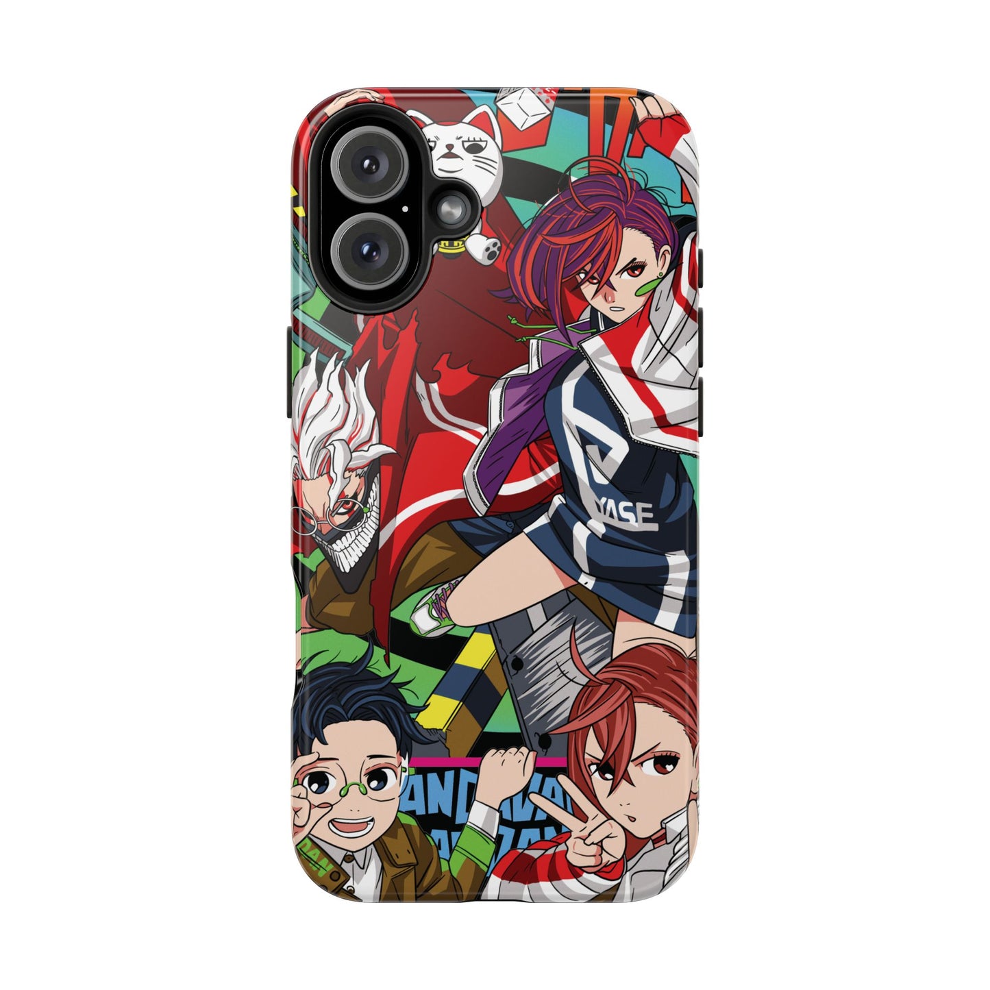 Okarun x Momo Double Layered Phone Case | Dandadan-Inspired Protective Anime Case