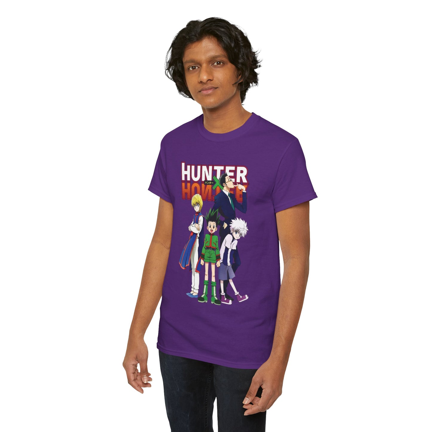 Gon’s Core Group Unisex Heavy Cotton T-Shirt | Hunter x Hunter Anime Shirt