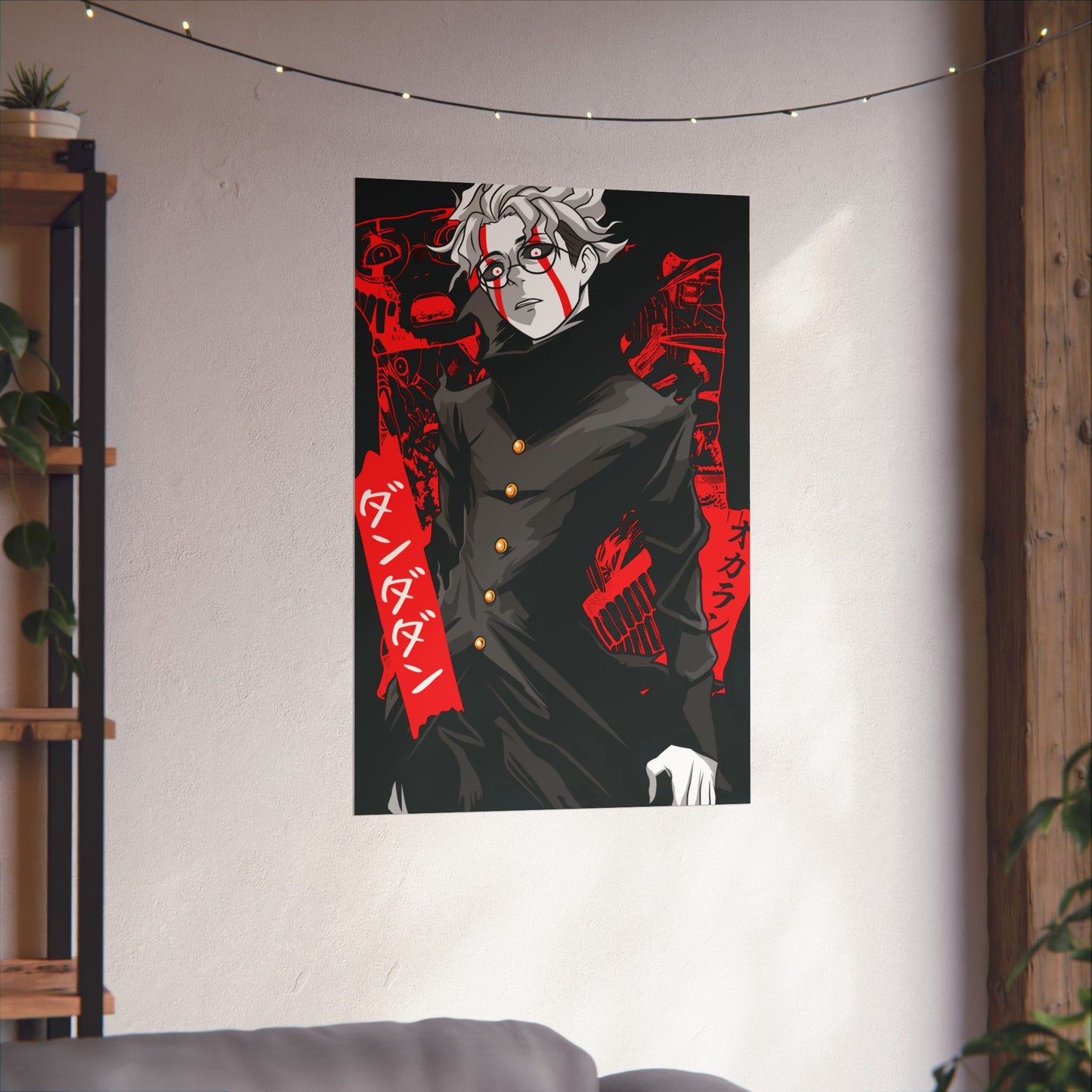 Ken Takakura Turbo Granny Mode Matte Vertical Poster | Dandadan Anime Wall Art