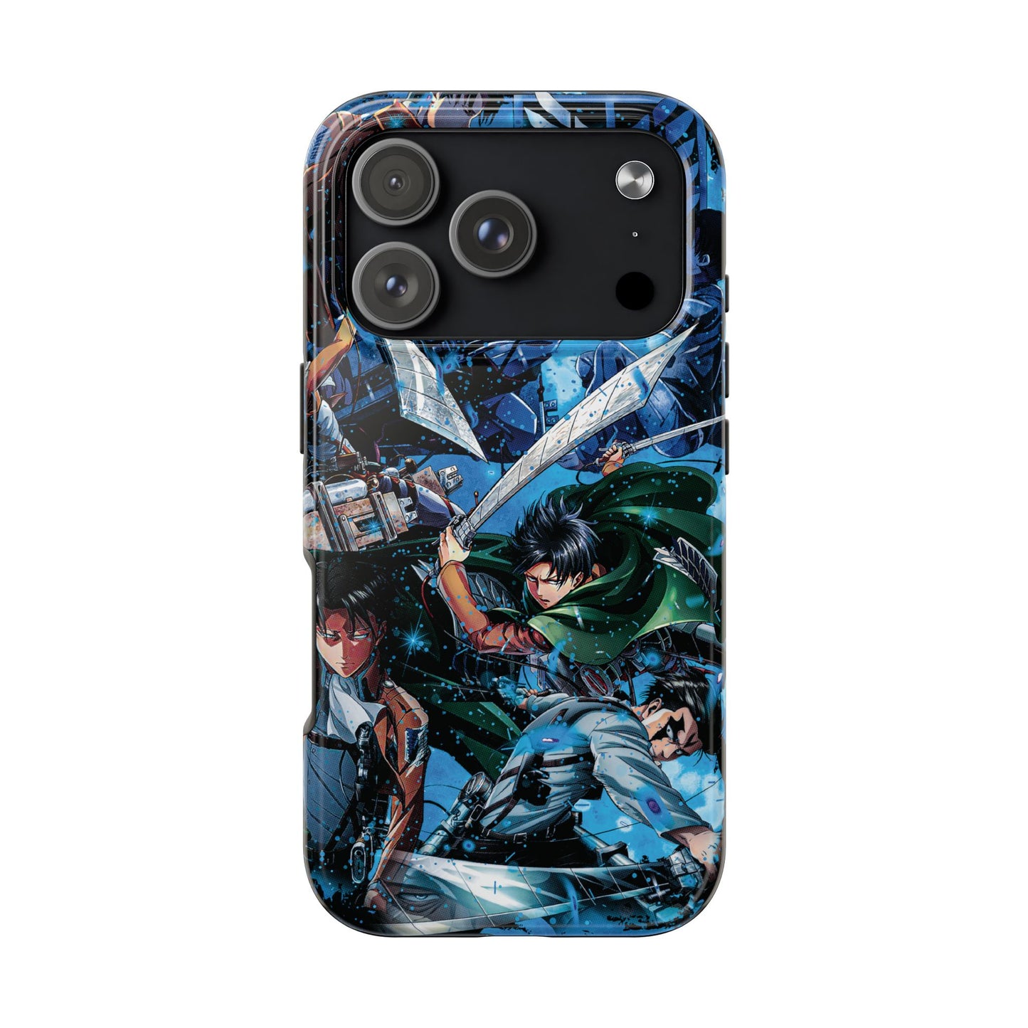 Levi Ackerman Double Layered Phone Case | Attack on Titan-Inspired Protective Anime Case