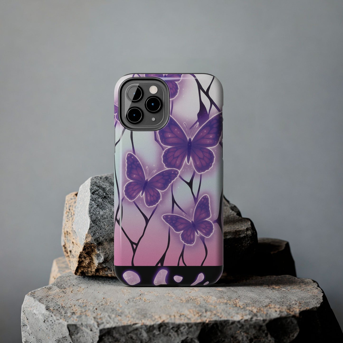 Insect Haori “Butterfly Dream” Double Layered Phone Case
