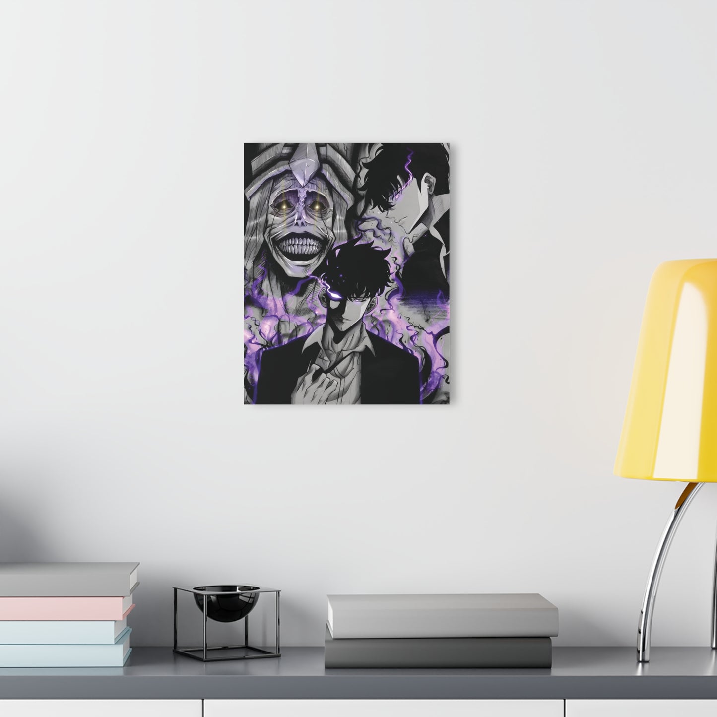 Solo Leveling Shadow Monarch Acrylic Print