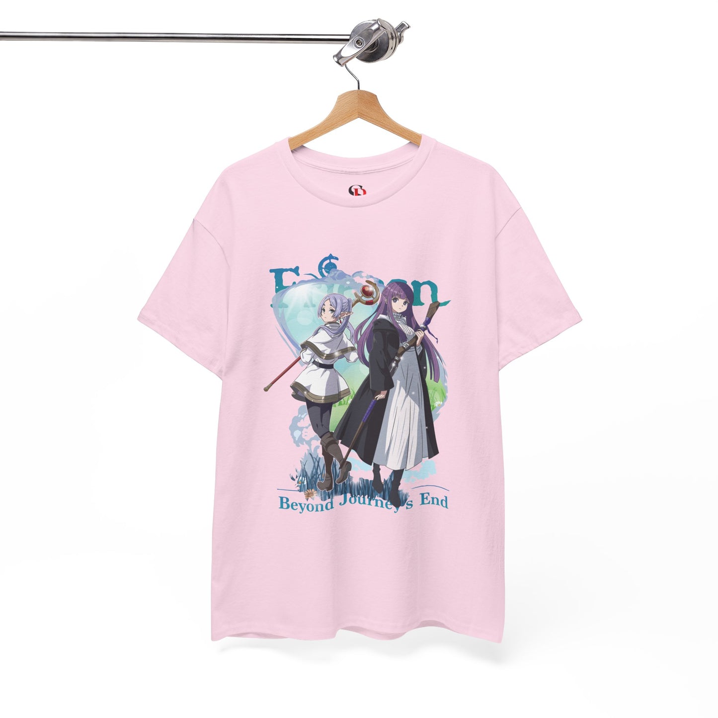 Frieren: Beyond Journey’s End Unisex Heavy Cotton T-Shirt | Frieren & Fern Anime Tee