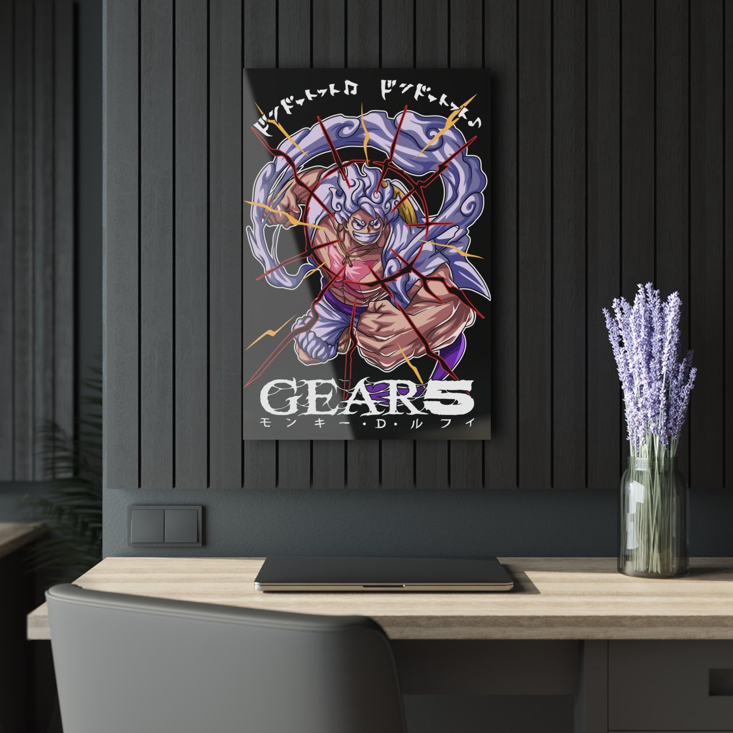 Muscle Luffy Gear 5 Acrylic Print
