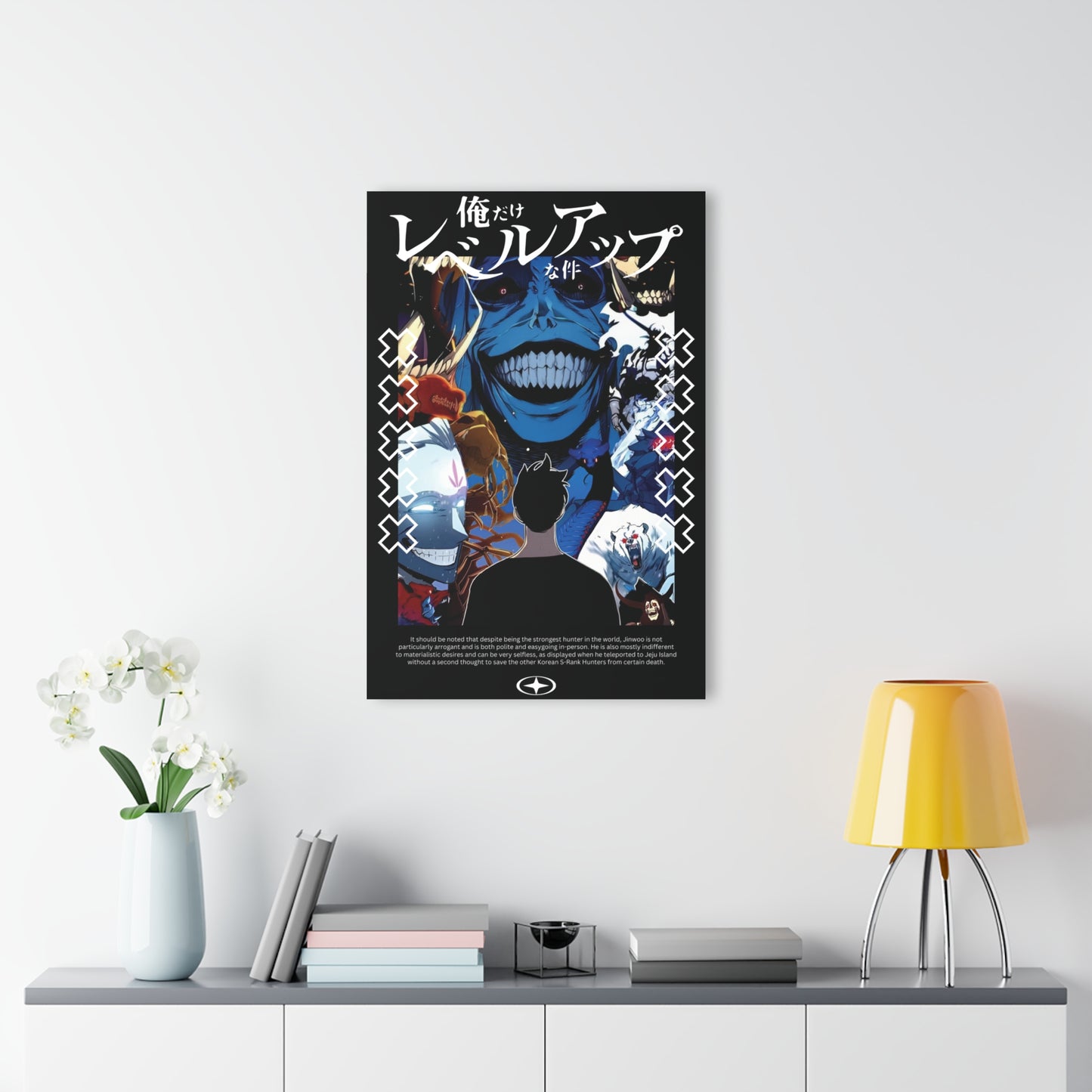 Sung Jin-Woo vs Statue of God Acrylic Print
