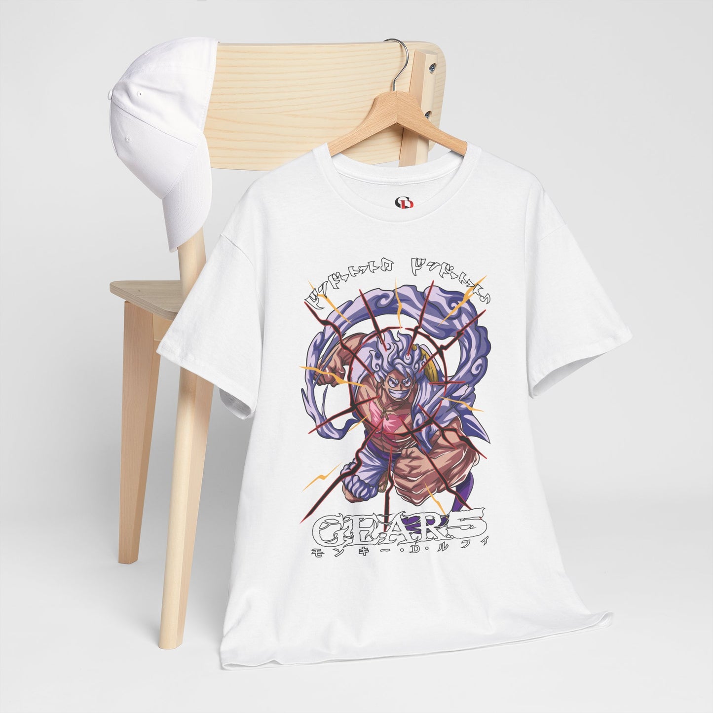 Muscle Luffy Gear 5 Unisex Heavy Cotton T-Shirt