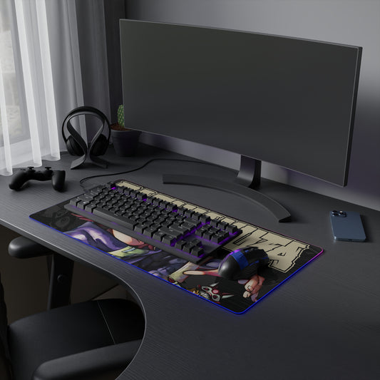 Fu Orostor II LED Gaming Mouse Pad | Anime-Inspired Desk Mat