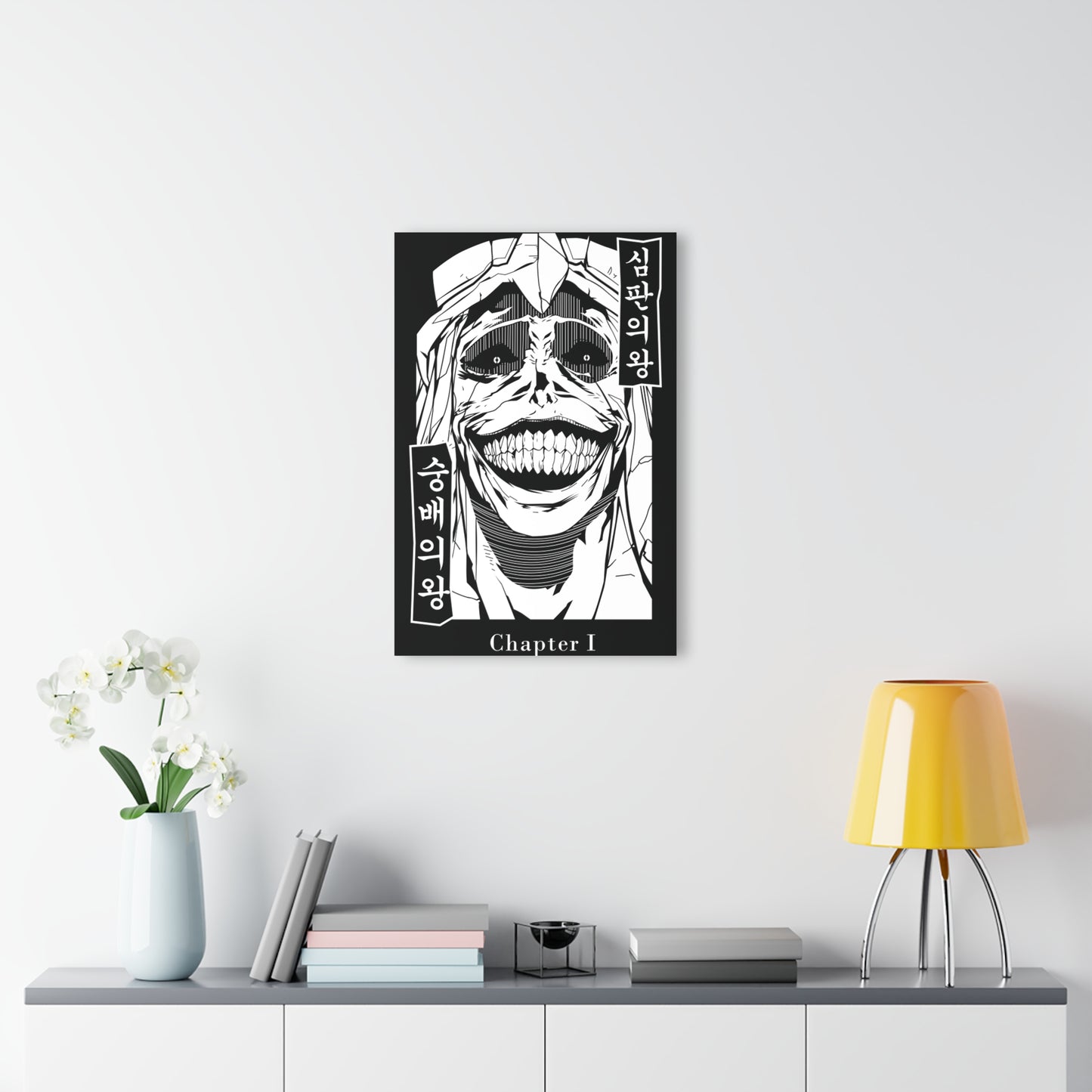 Statue of God Manga Panel Acrylic Print