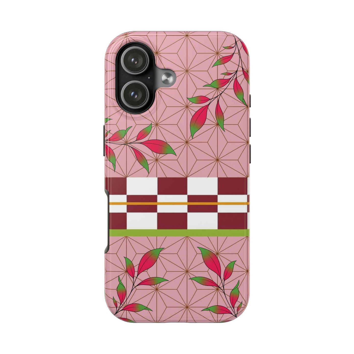 Demon Flower Haori Double Layered Phone Case