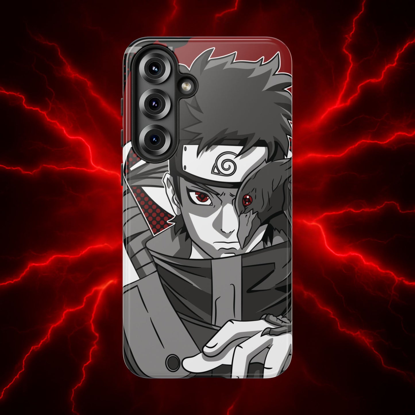 Shisui Uchiha Koto Amatsukami Double Layered Phone Case