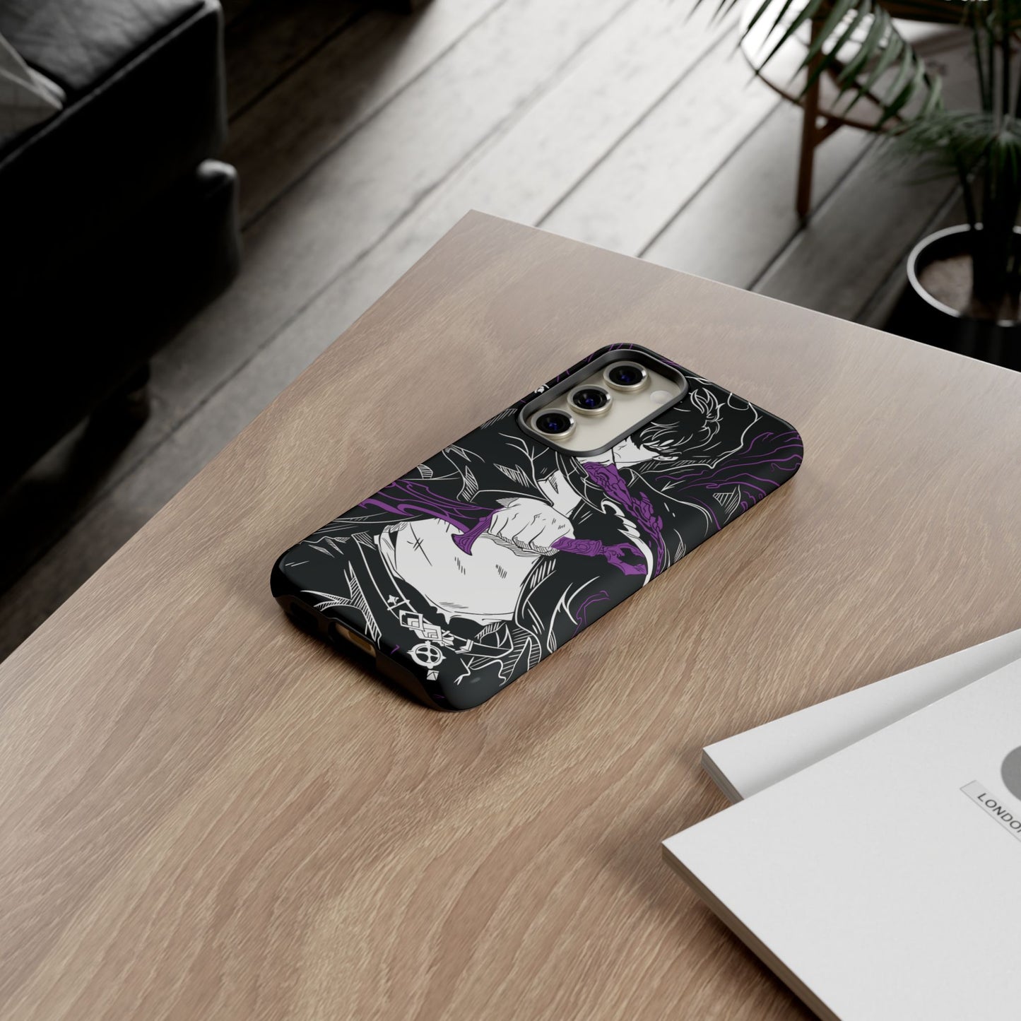 Sung Jinwoo Twin Daggers Double Layered Phone Case