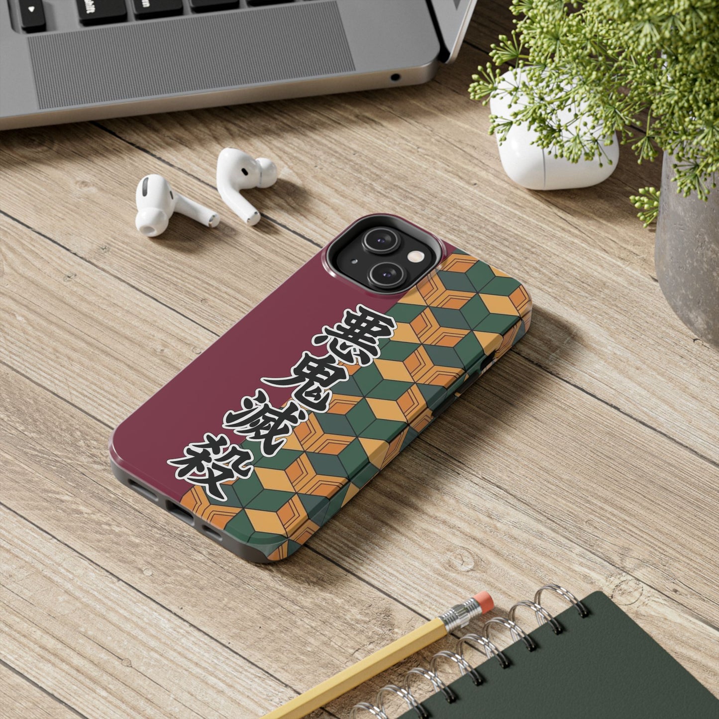 Water Pillar Haori Double Layered Phone Case