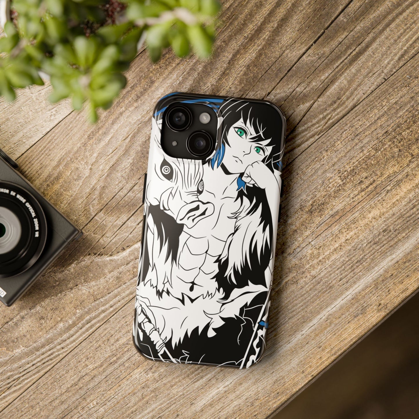 Inosuke Double Layered Phone Case| Demon Slayer-Inspired Anime Case