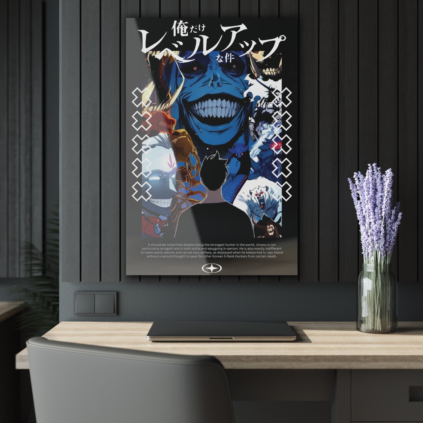 Sung Jin-Woo vs Statue of God Acrylic Print