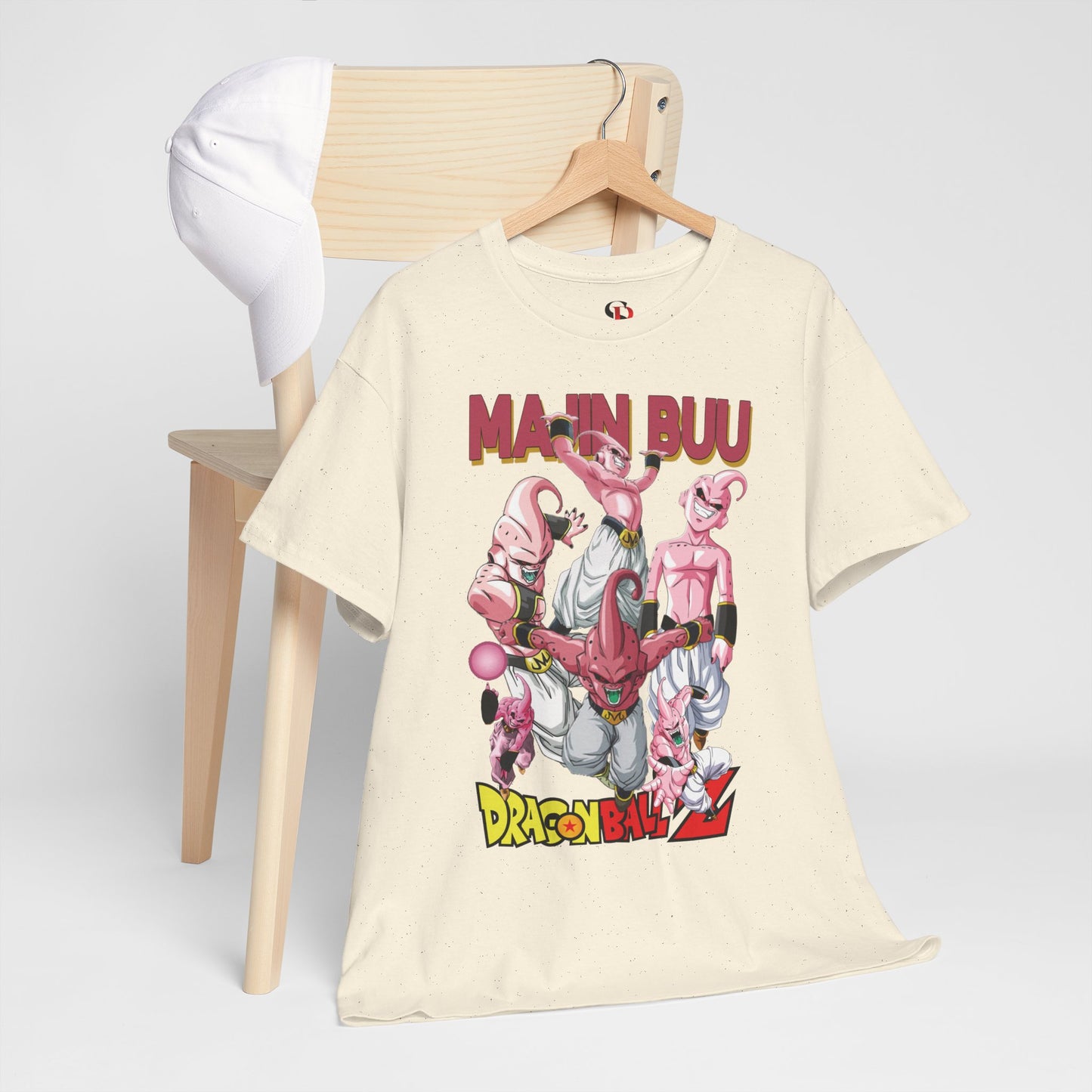Majin Buu Unisex Heavy Cotton T-Shirt | Dragon Ball Z-Inspired Anime Tee