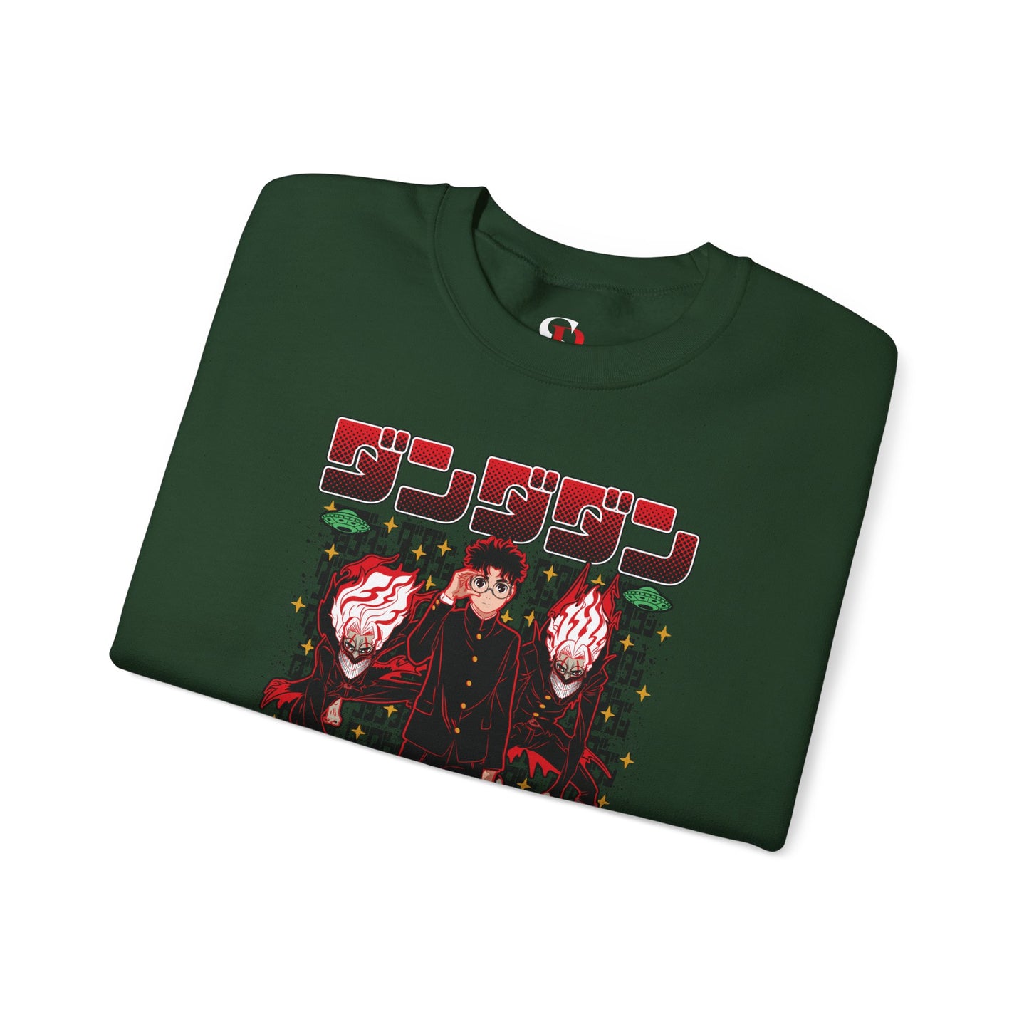 Okarun x Momo II Unisex Heavy Crewneck | Dandadan Streetwear Sweatshirt