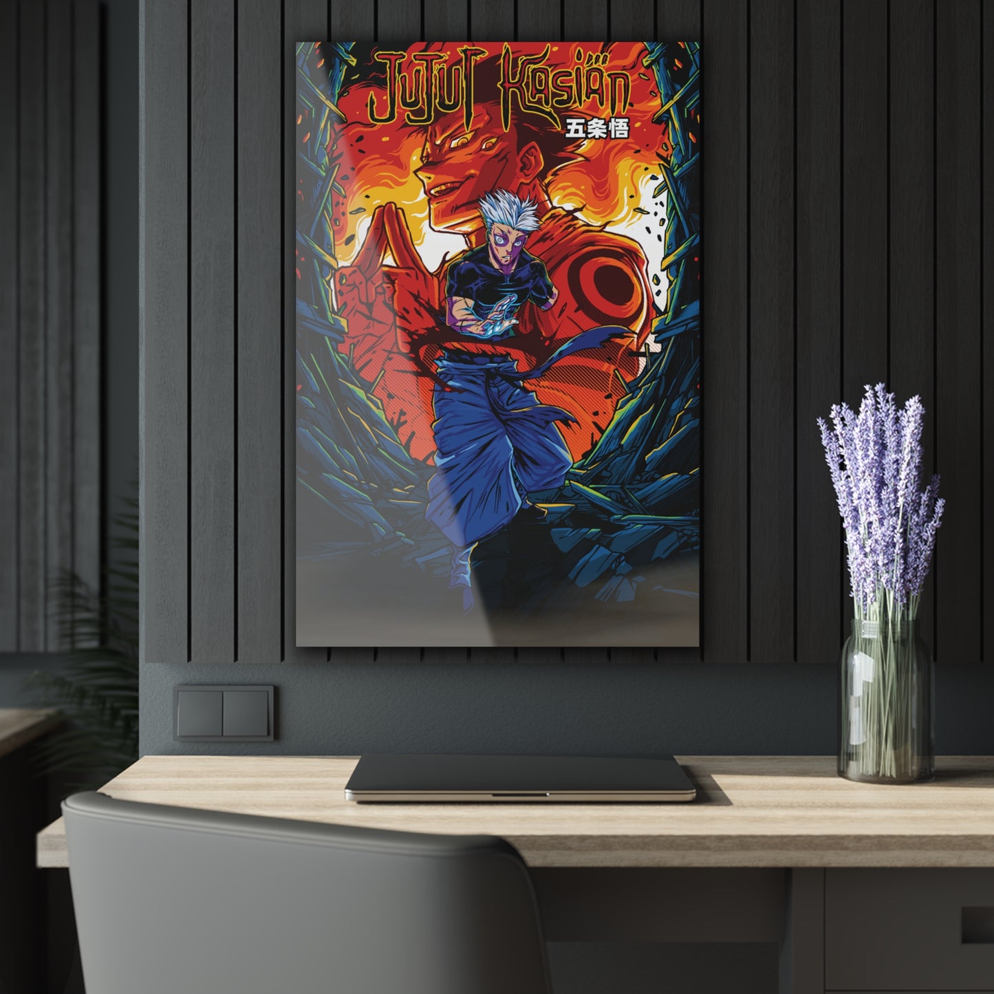 Gojo Vs Sukuna Final Showdown Acrylic Print