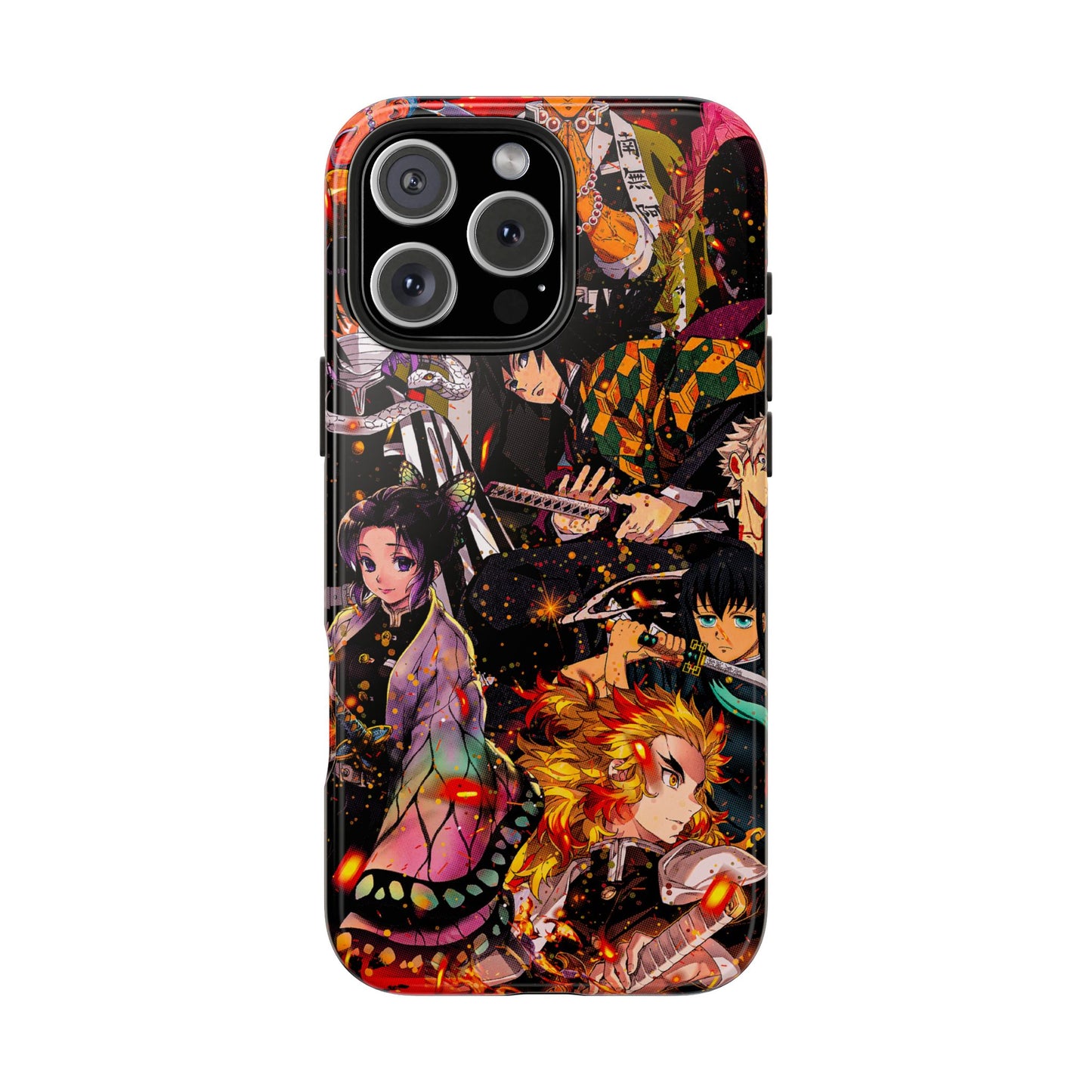 Hashira Collage Phone Case | Demon Slayer Double Layered Protective Case