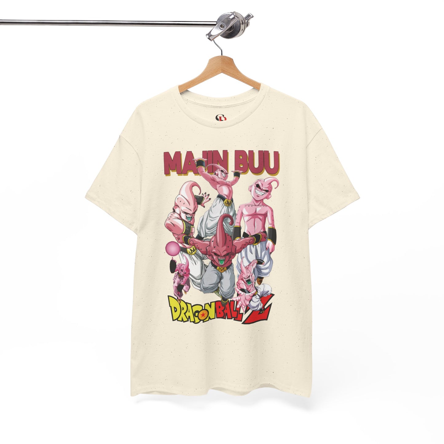 Majin Buu Unisex Heavy Cotton T-Shirt | Dragon Ball Z-Inspired Anime Tee