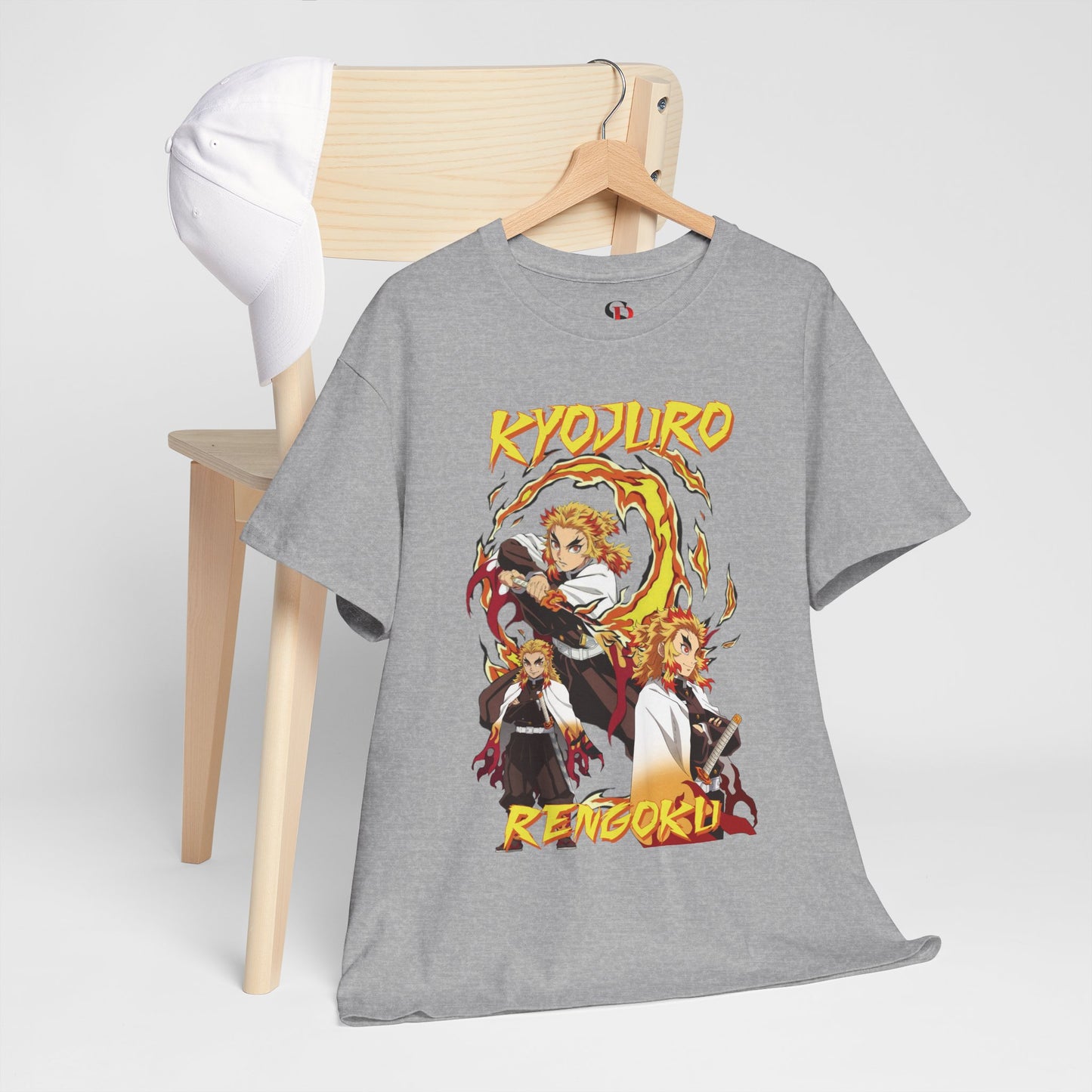 Kyojuro Rengoku Flame Hashira T-Shirt | Demon Slayer Anime Streetwear Tee