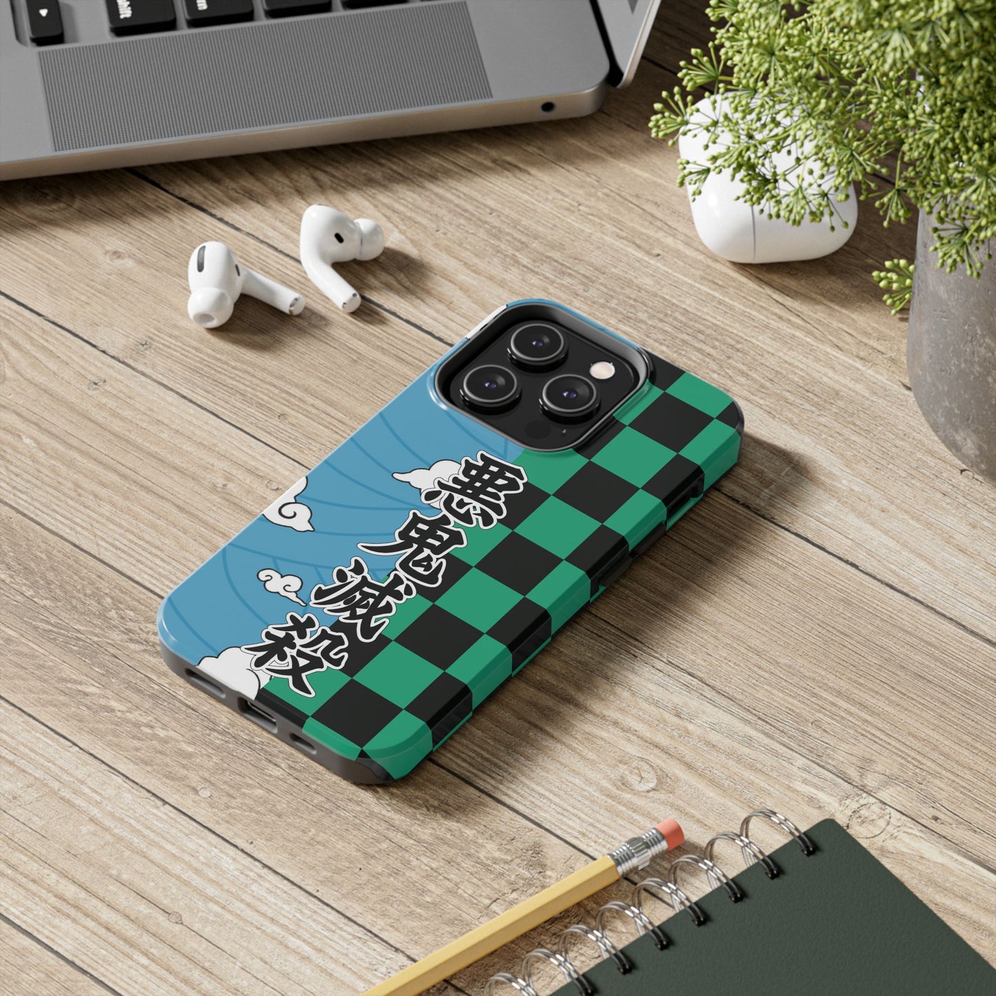 Water Breathing Haori Double Layered Phone Case