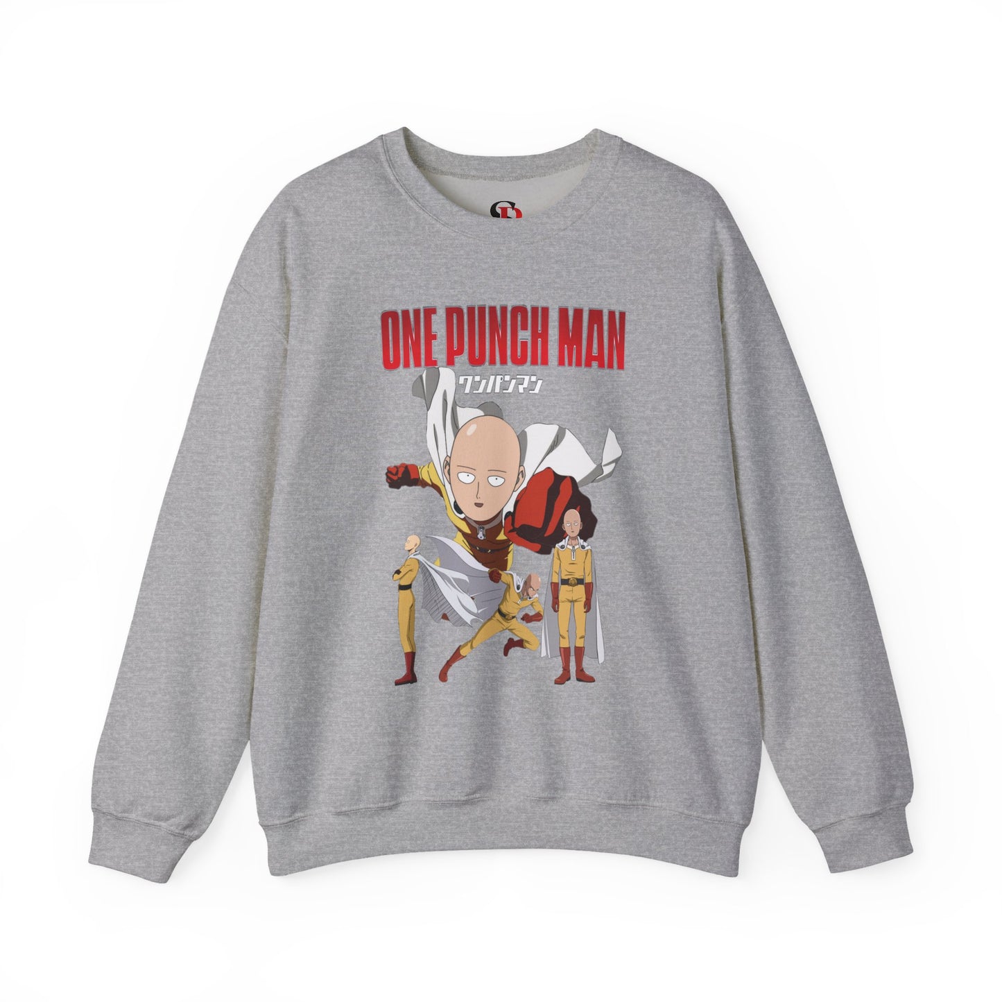 Saitama “One Punch Man” Unisex Heavy Crewneck | Anime Streetwear Sweatshirt