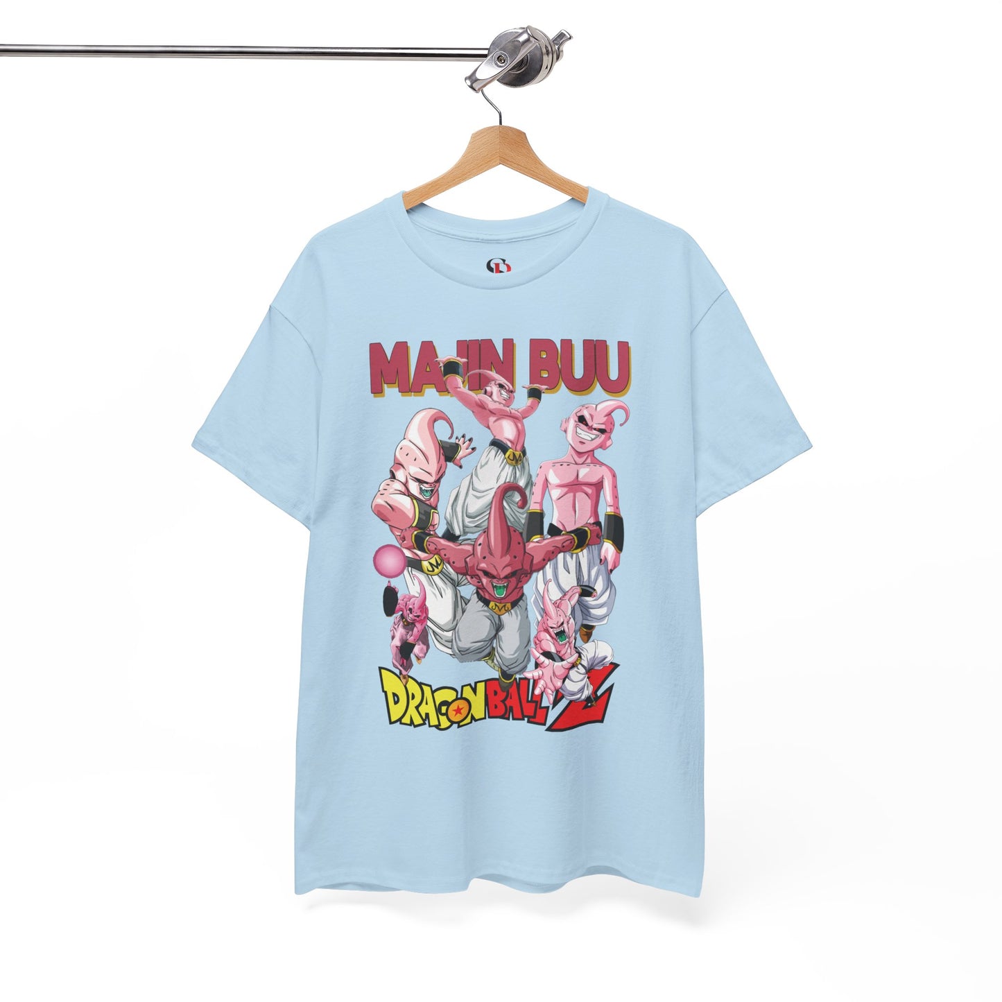 Majin Buu Unisex Heavy Cotton T-Shirt | Dragon Ball Z-Inspired Anime Tee