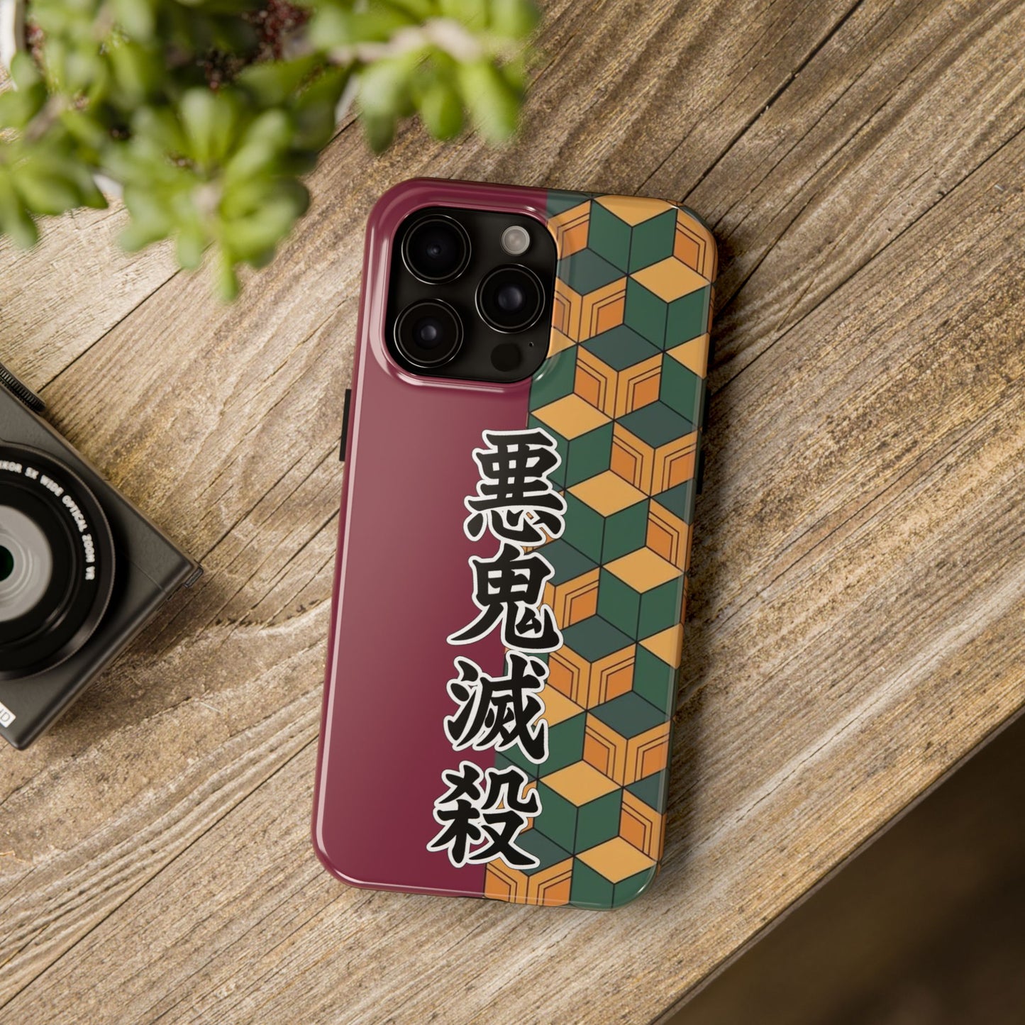 Water Pillar Haori Double Layered Phone Case