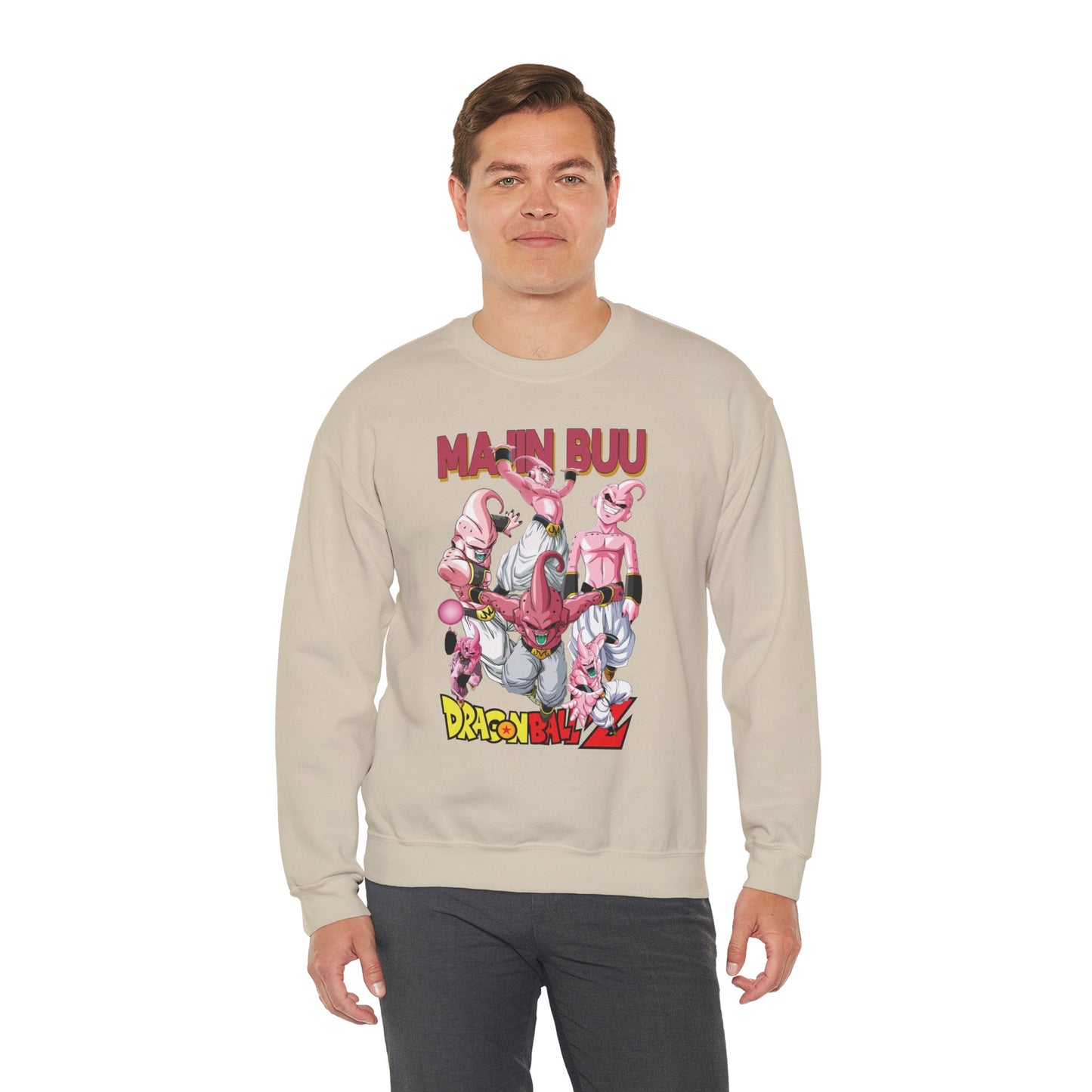 Majin Buu Unisex Heavy Blend Crewneck Sweatshirt