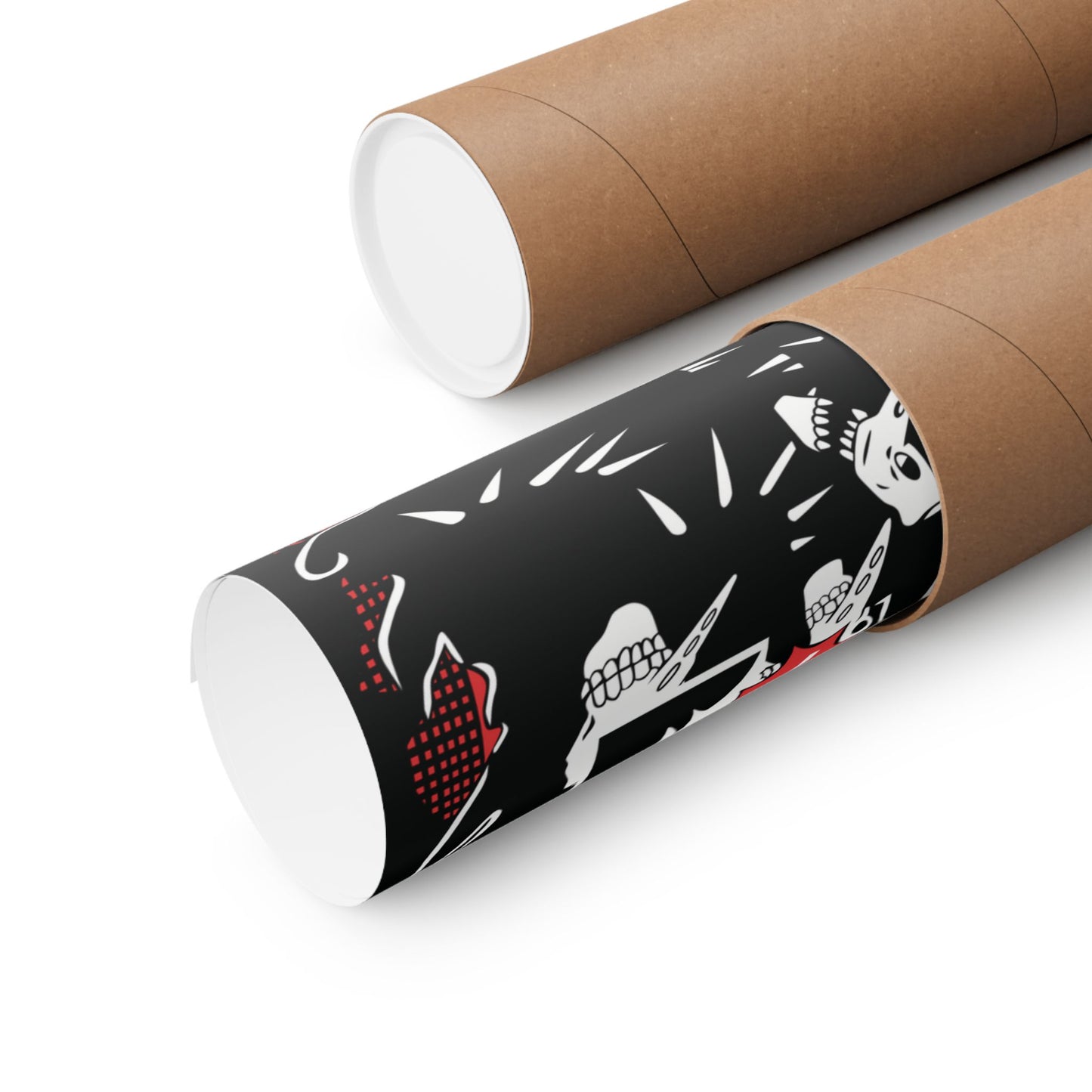 Hollow Ichigo Dark Reign Matte Vertical Poster | Bleach Anime Wall Art