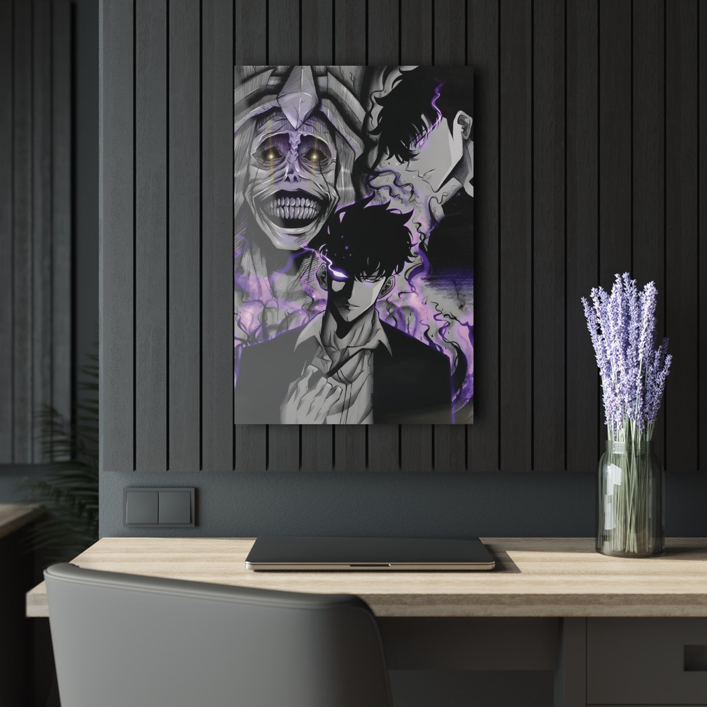 Solo Leveling Shadow Monarch Acrylic Print
