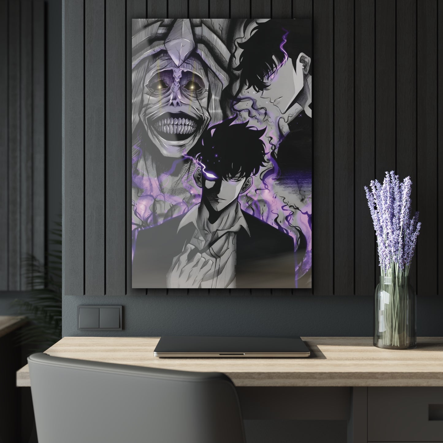 Solo Leveling Shadow Monarch Acrylic Print