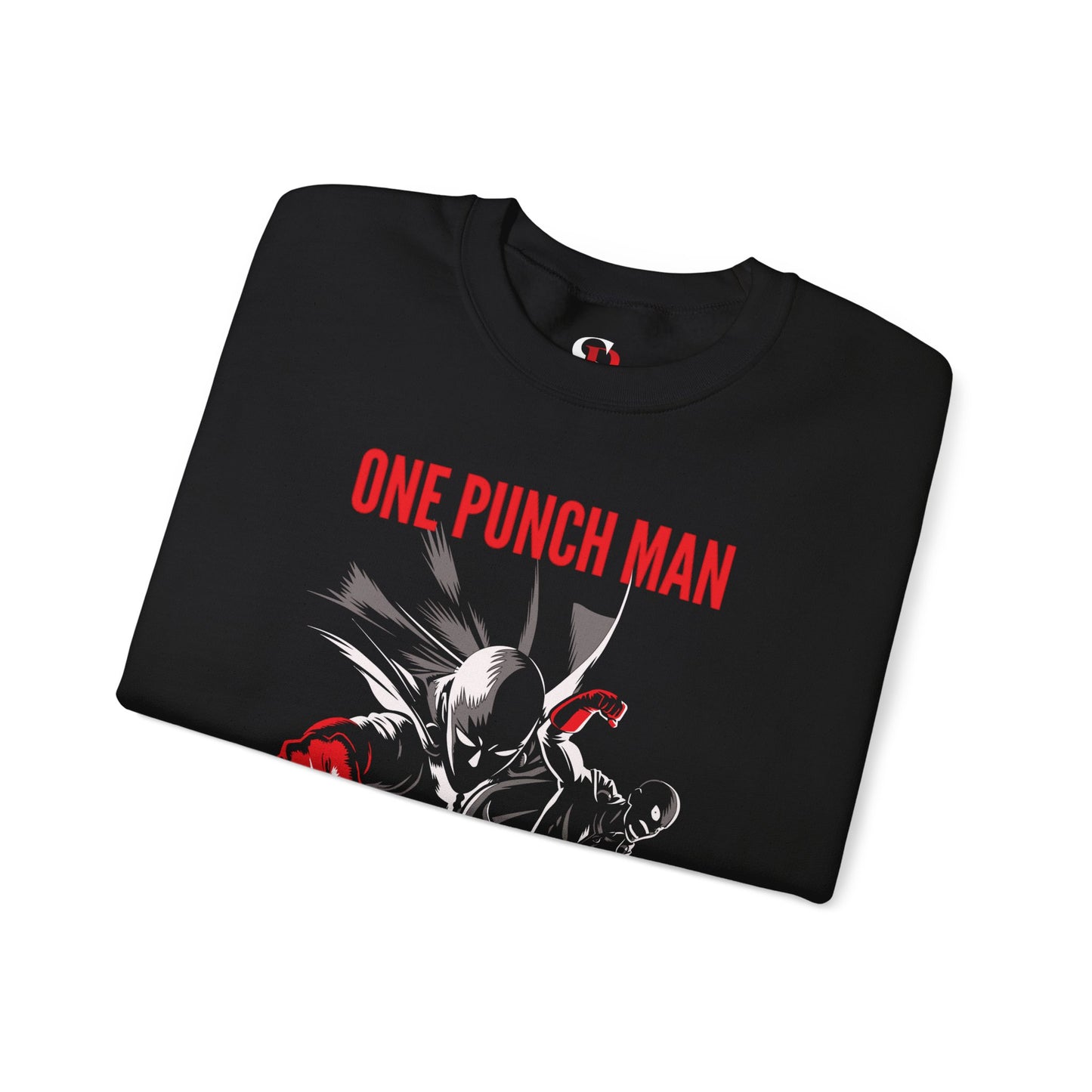 Saitama Serious Punch Unisex Heavy Blend Crewneck Sweatshirt
